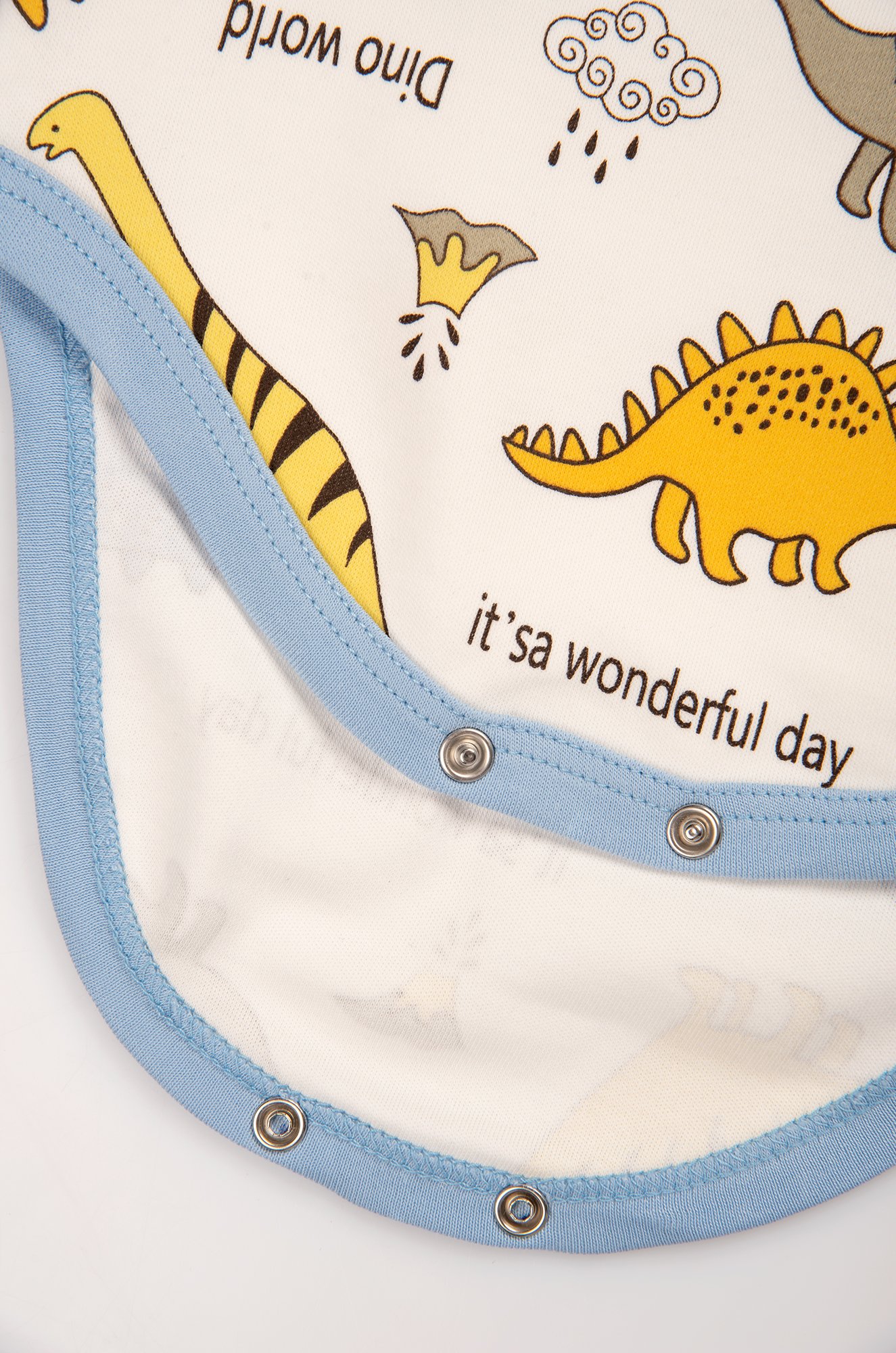 Хлопковое детское боди из интерлока Bonito