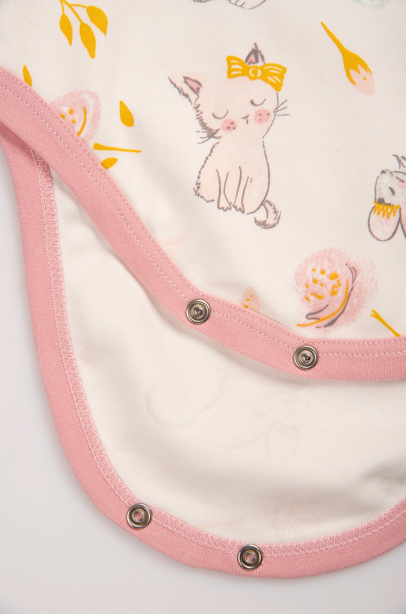 Хлопковое детское боди из интерлока Bonito