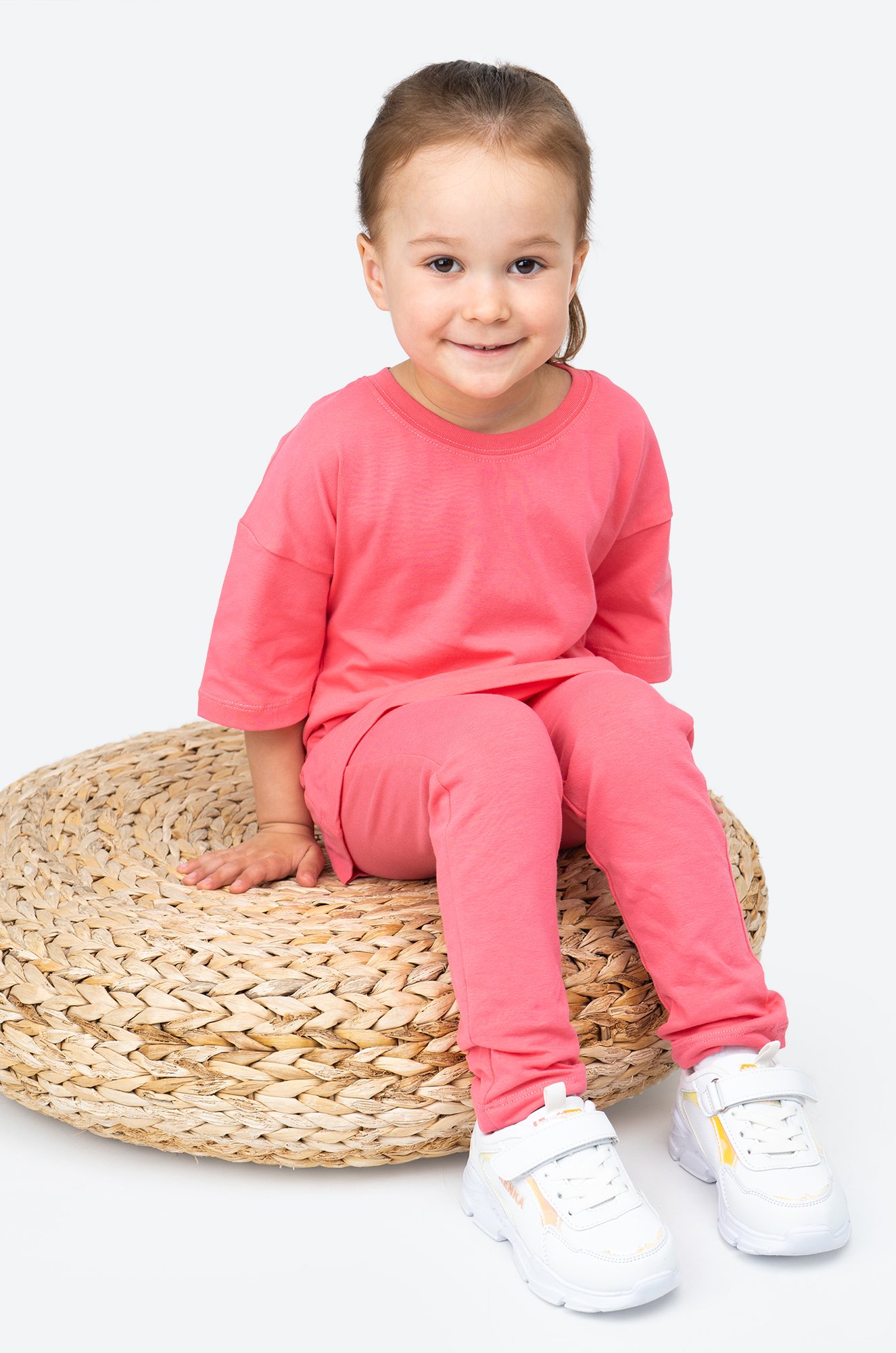 Костюм оверсайз с лайкрой для девочки Bonito