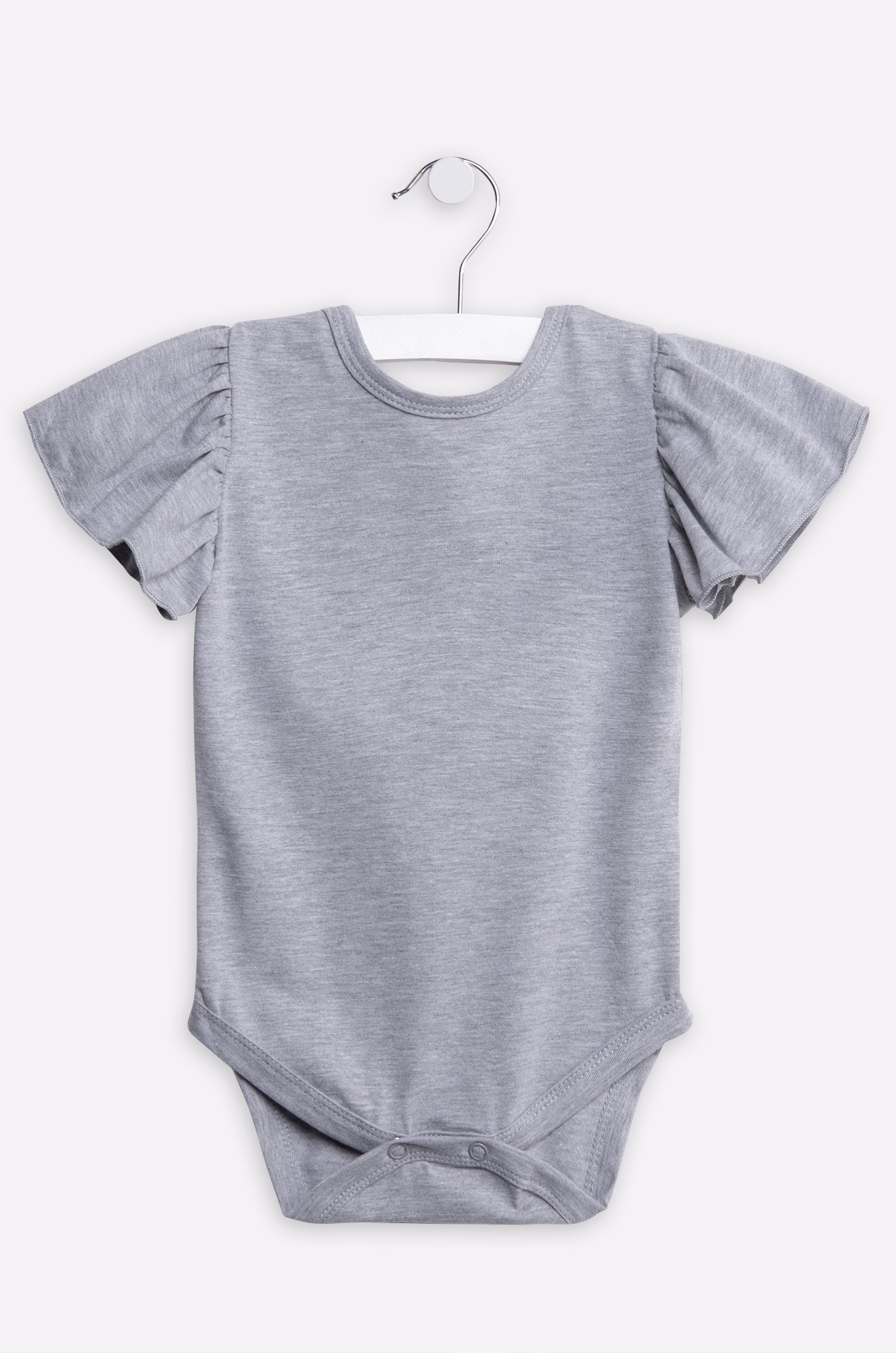 Хлопковое боди с эластаном для девочки Bonito