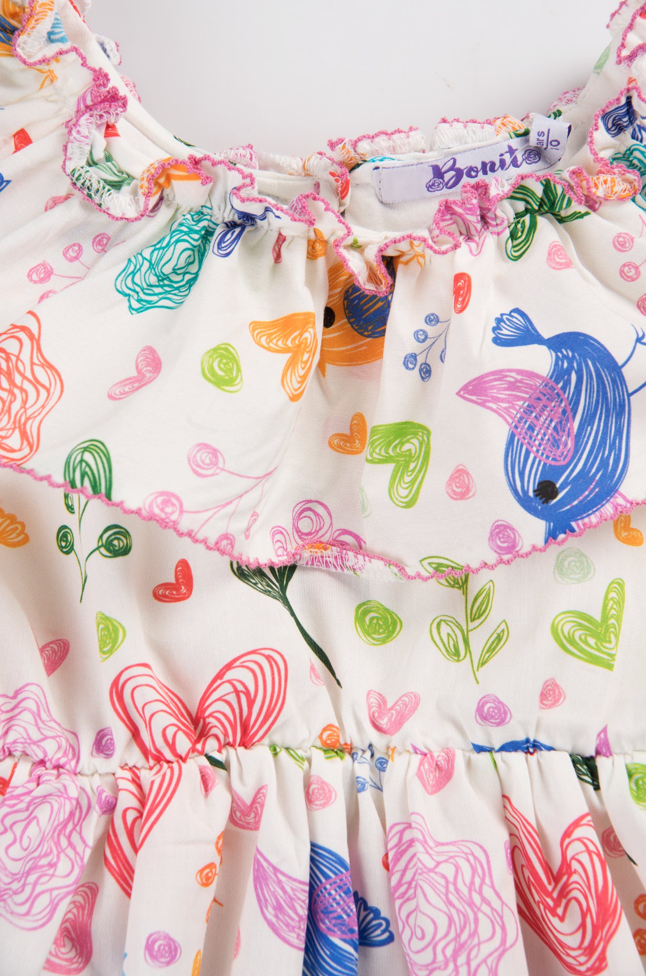 Летнее платье для девочки Bonito