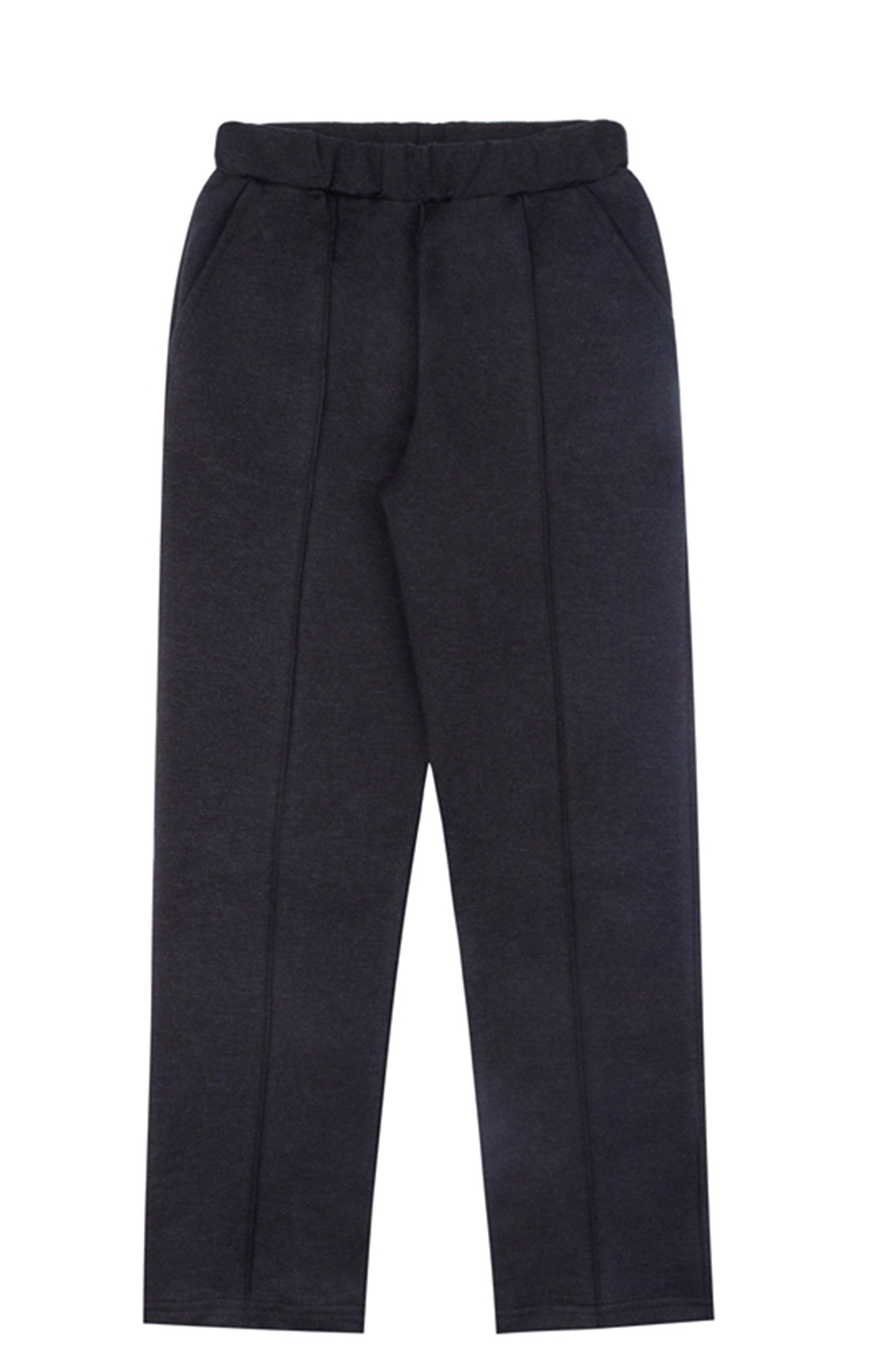 Брюки для мальчика из футера Апрель