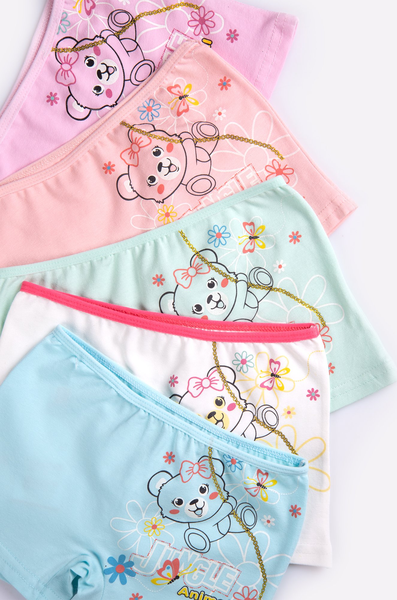 Трусы для девочки 5шт. Pinolo