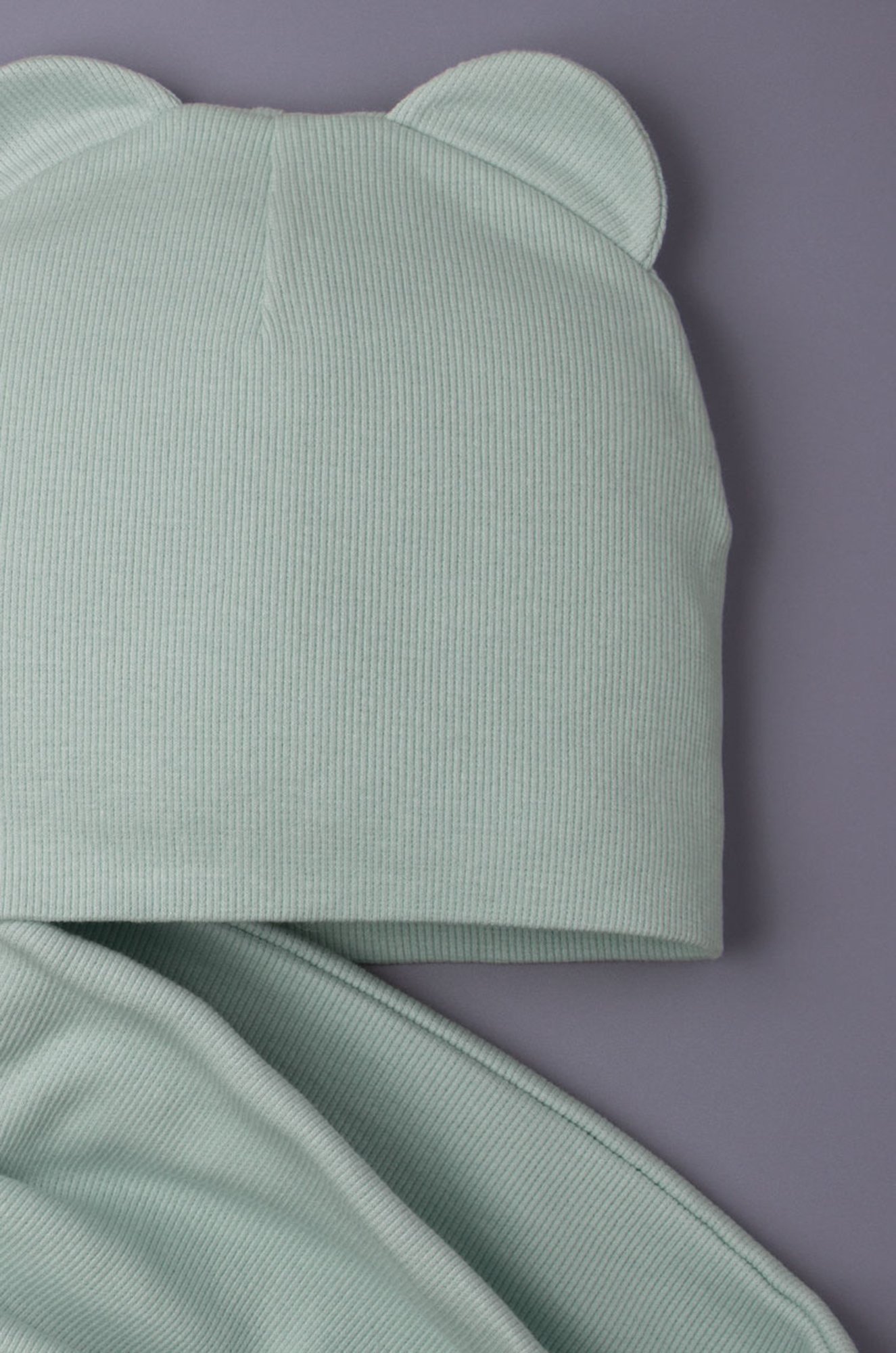 Комплект шапка со снудом для девочки Русбубон