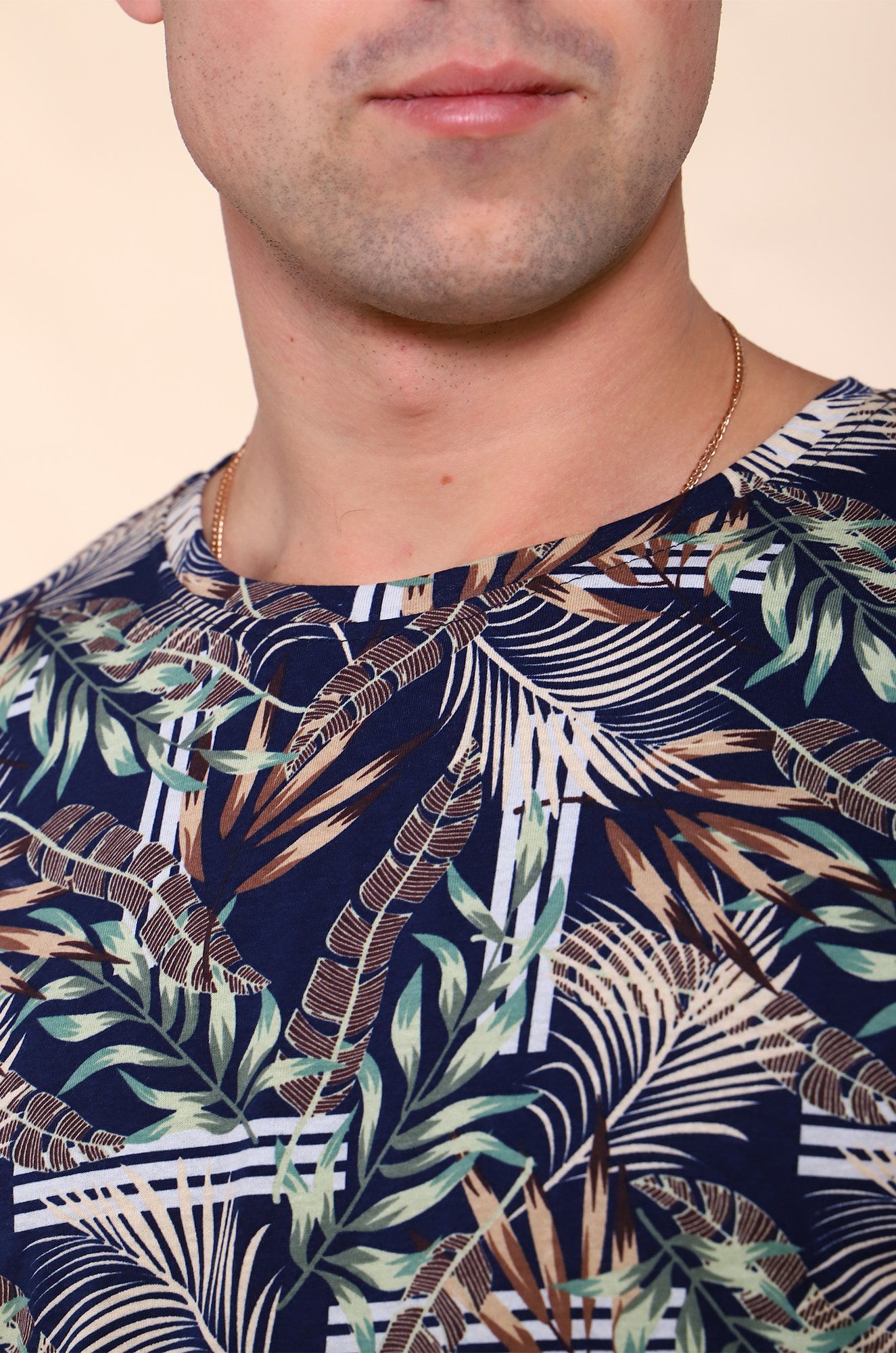 Мужская хлопковая футболка Руся