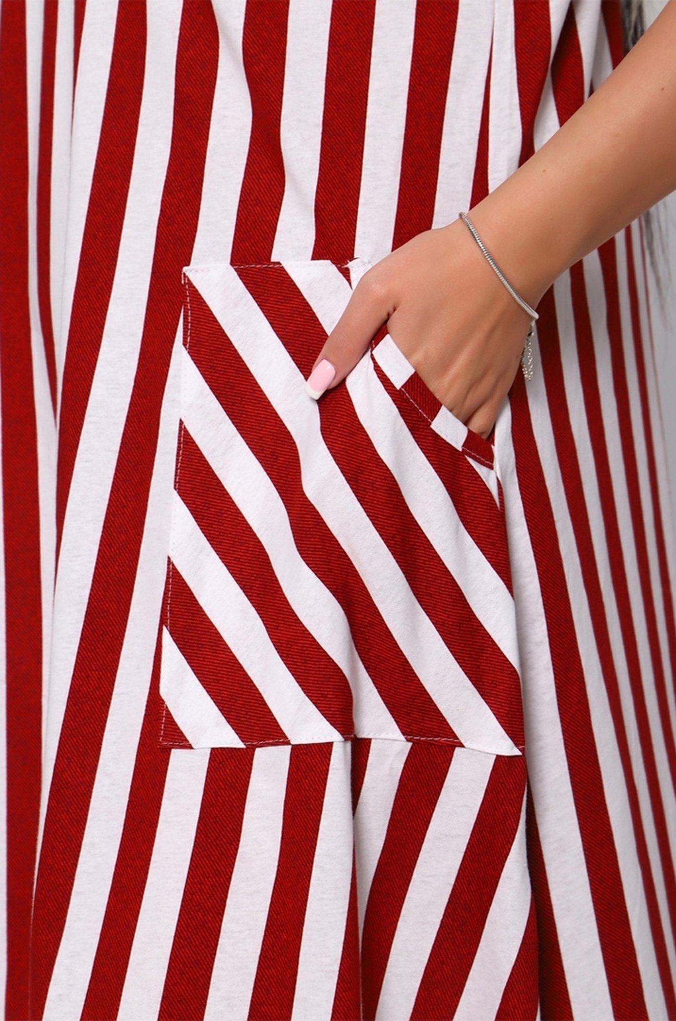 Женский летний сарафан из хлопка больших размеров Руся