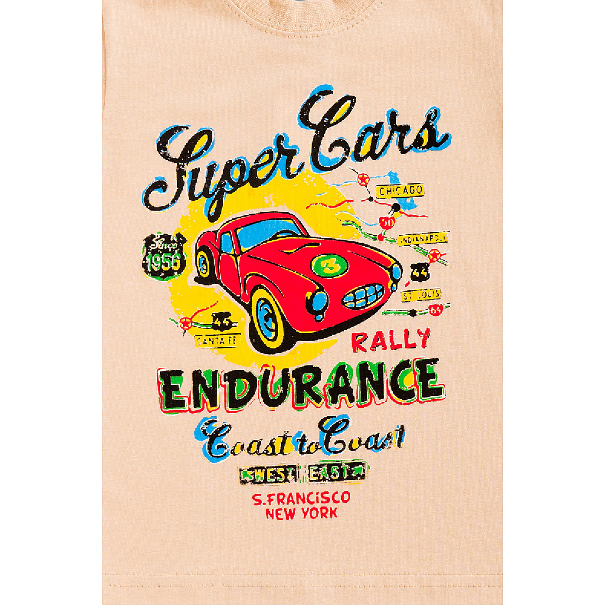 Футболка для мальчика Веселый Супер Слоненок