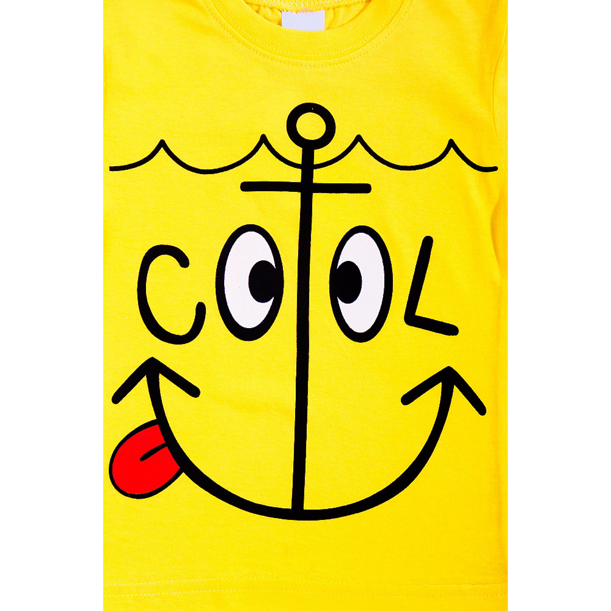 Футболка для мальчика Веселый Супер Слоненок