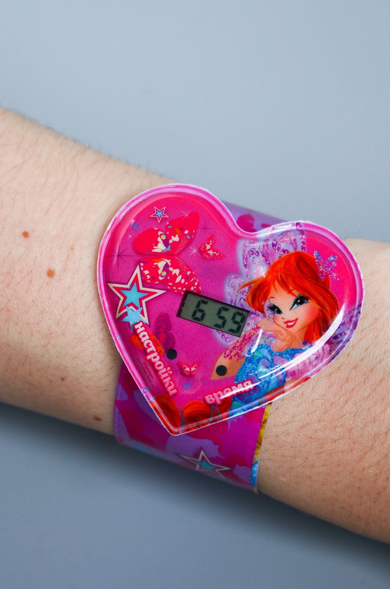 Набор кошелек и часы для девочки WINX