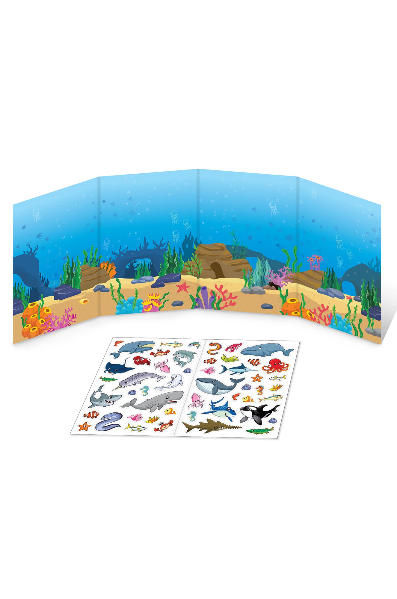 Набор наклеек многоразовых 2 шт. Буква-ленд