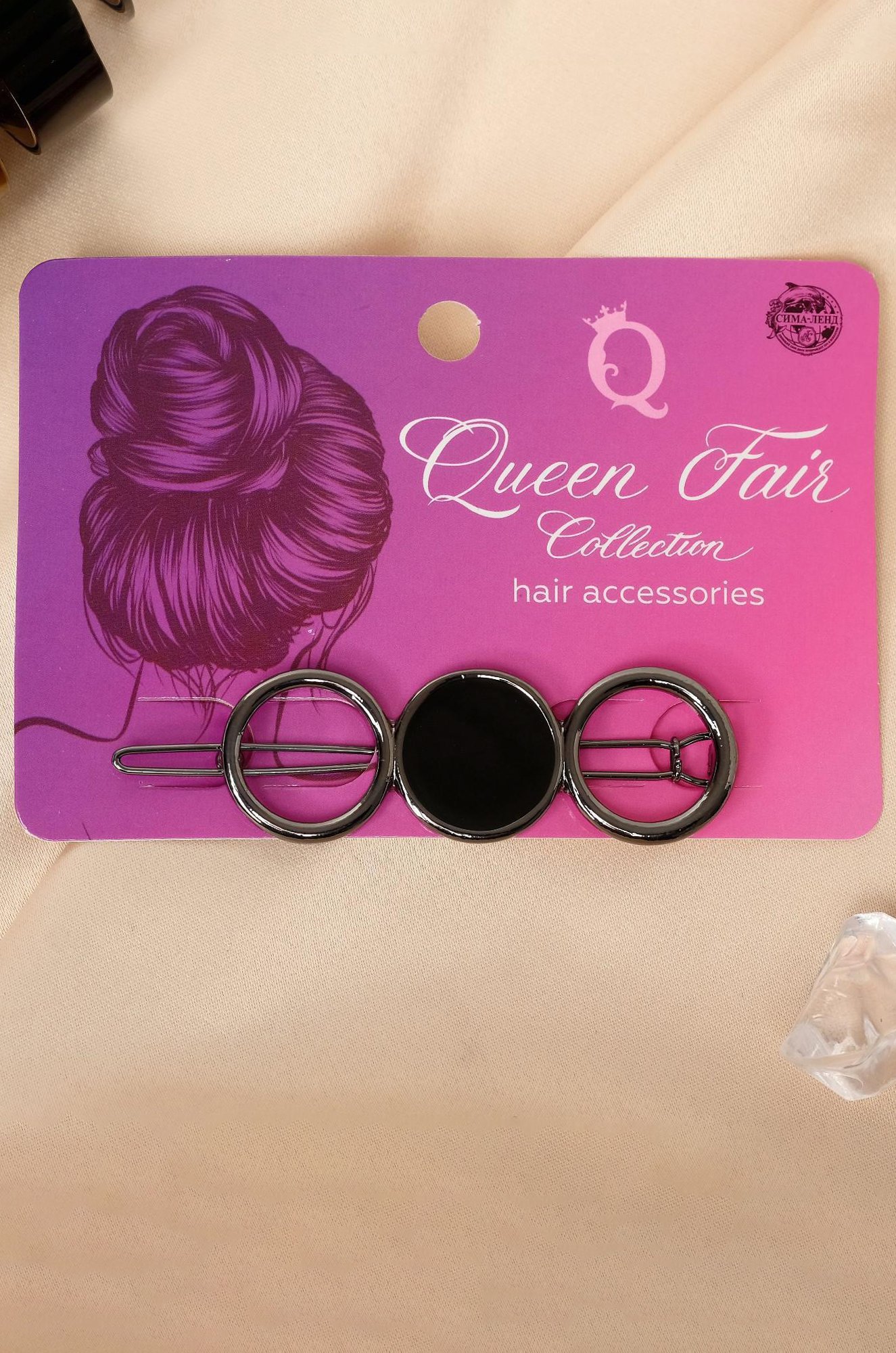 Зажим для волос Queen fair