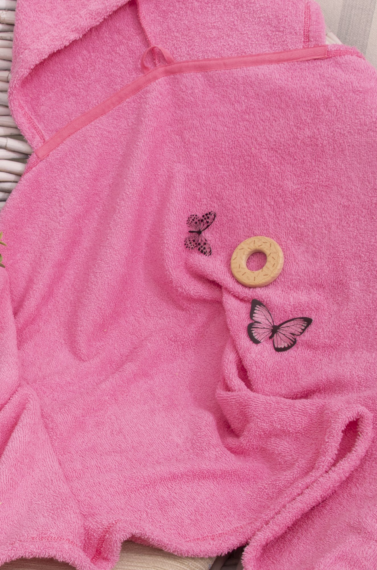 Махровое полотенце с капюшоном Осьминожка