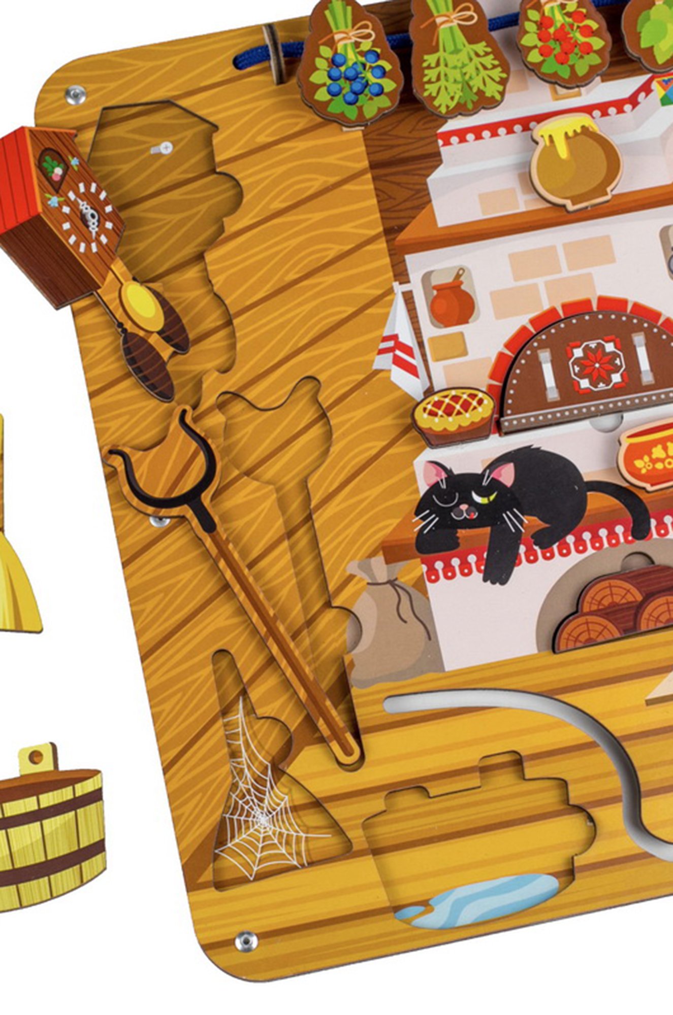 Бизиборд Woodlandtoys