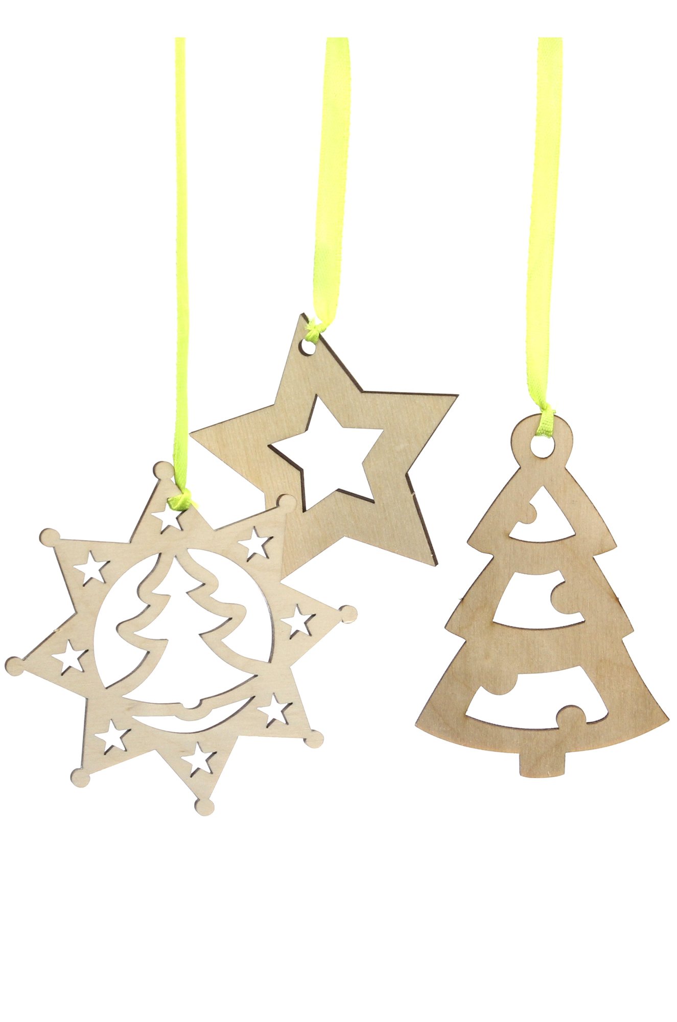 Фигурки для декорирования Новогодние подвески Woodlandtoys