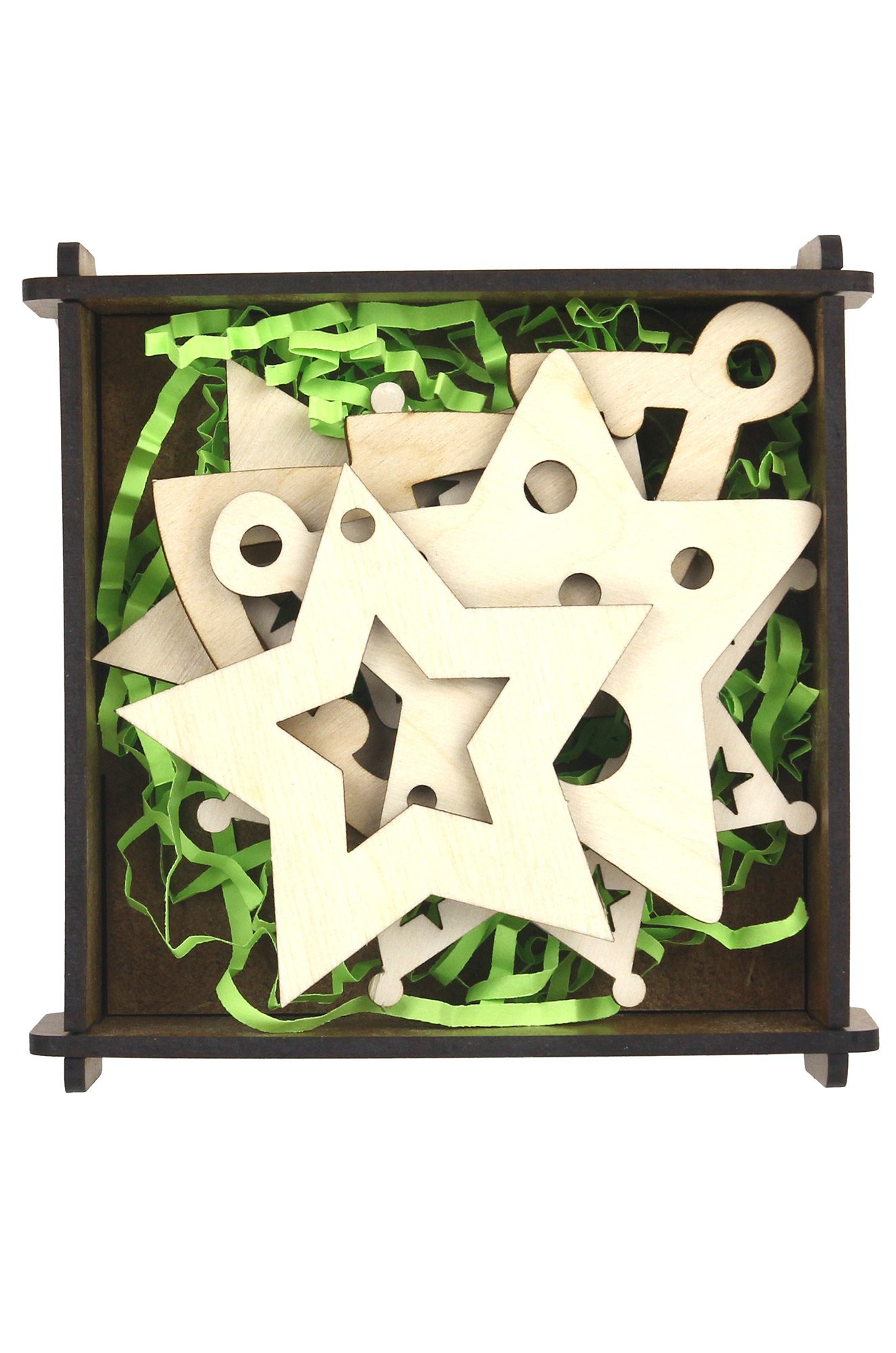 Фигурки для декорирования Новогодние подвески Woodlandtoys