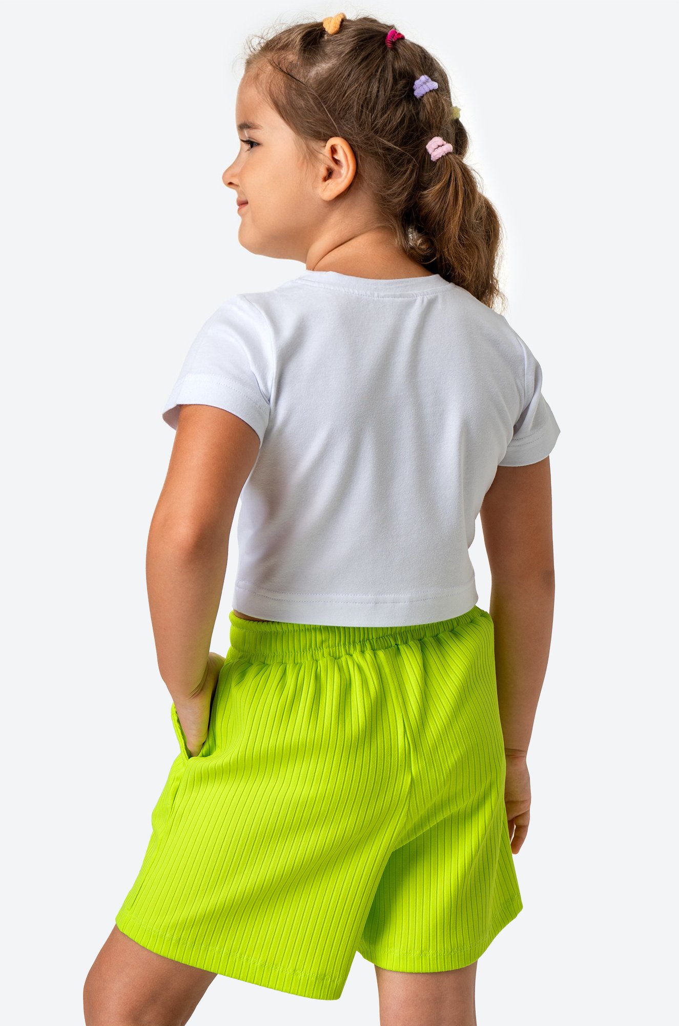 Шорты для девочки в рубчик Bonito