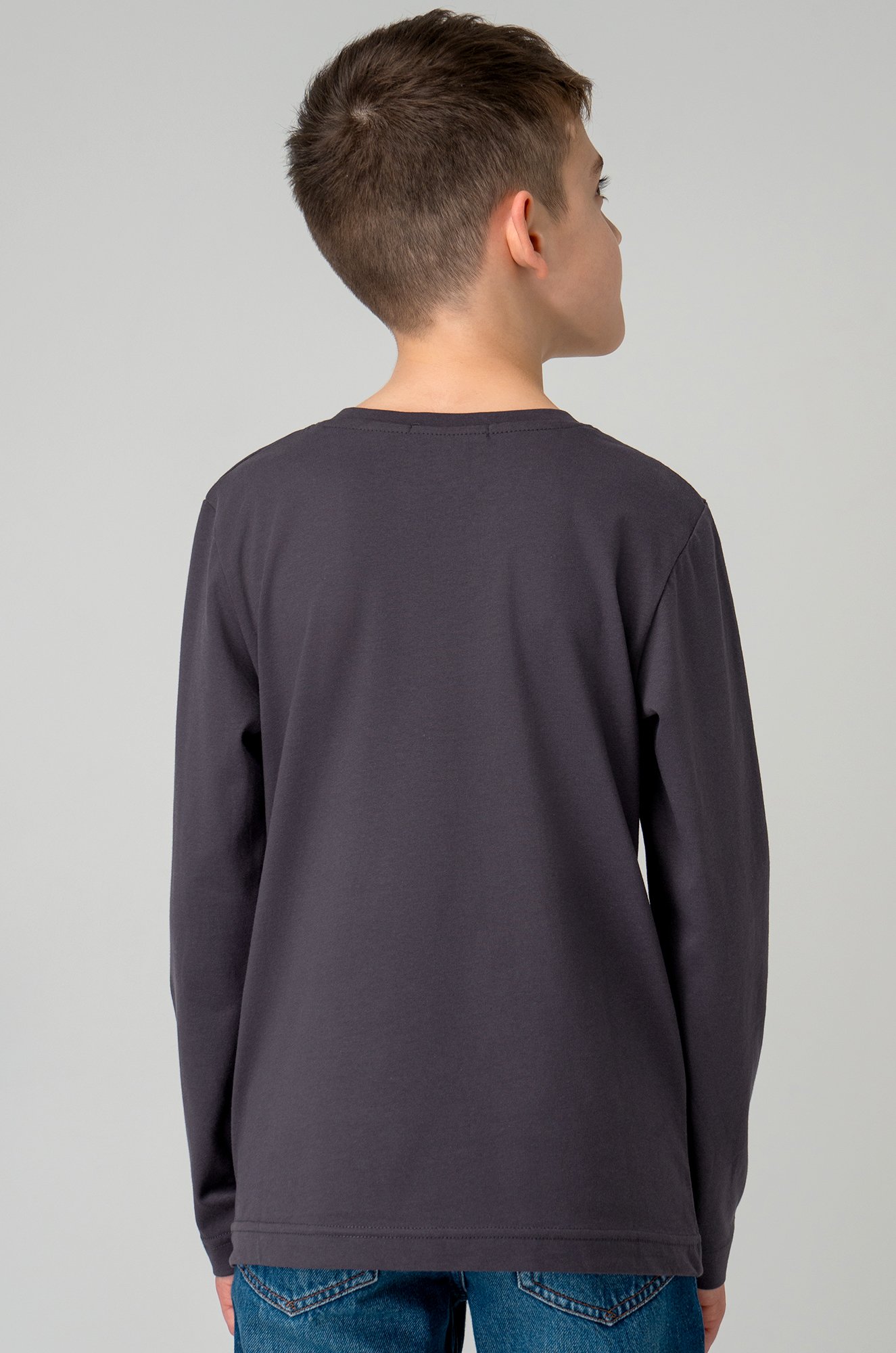 Хлопковый лонгслив для мальчика Bonito