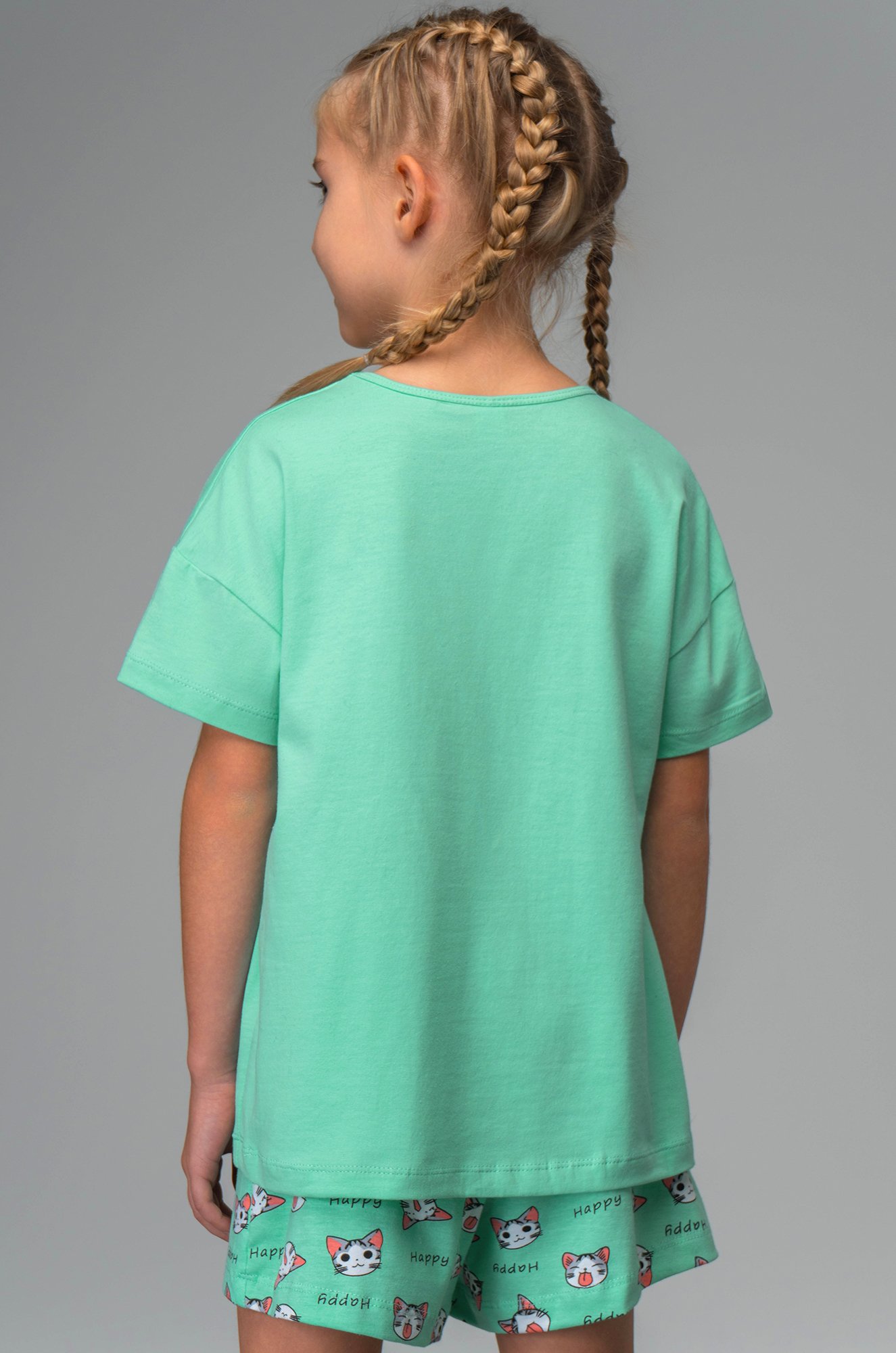 Пижама для девочки с шортами Bonito