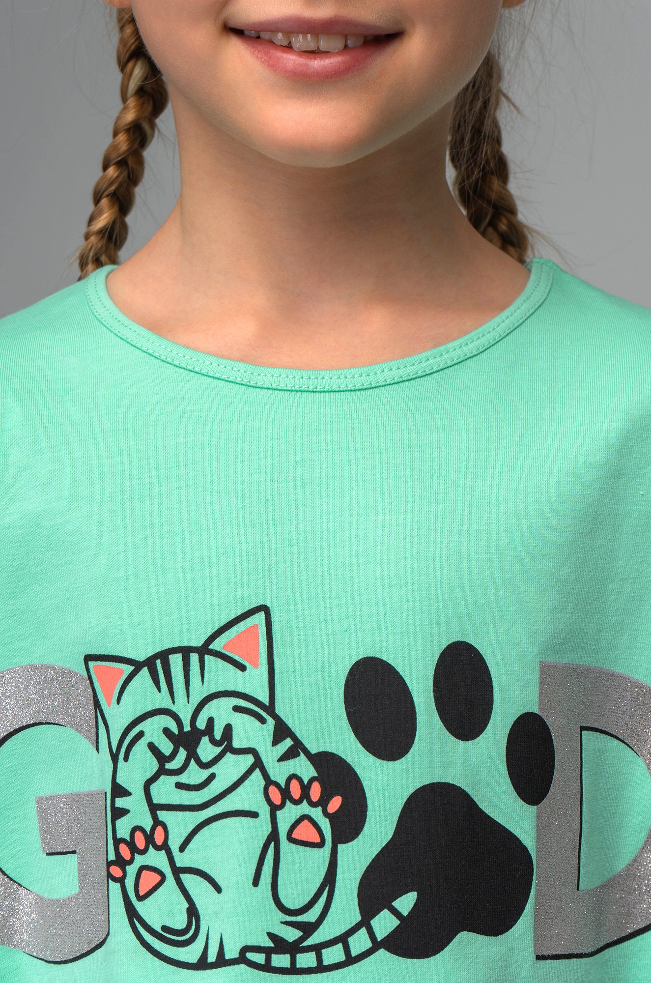 Пижама для девочки с шортами Bonito