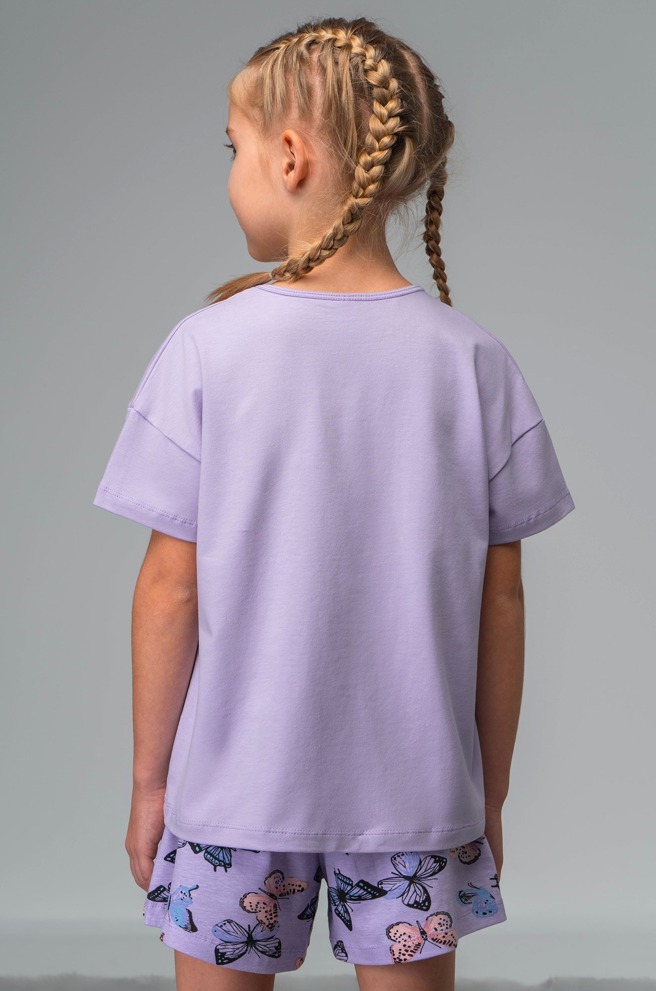 Пижама для девочки с шортами Bonito