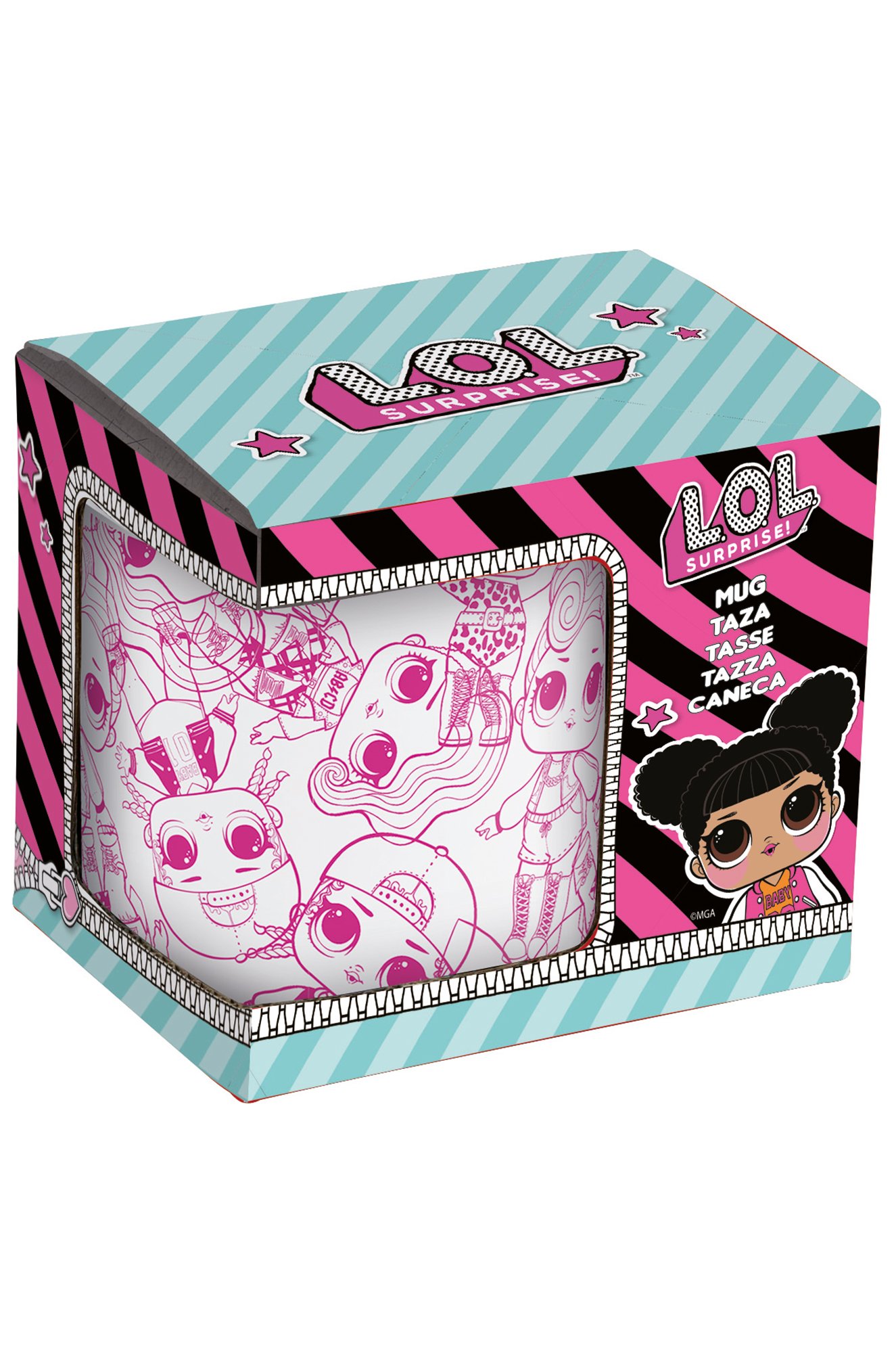 Детская кружка в подарочной коробке L.O.L Stor