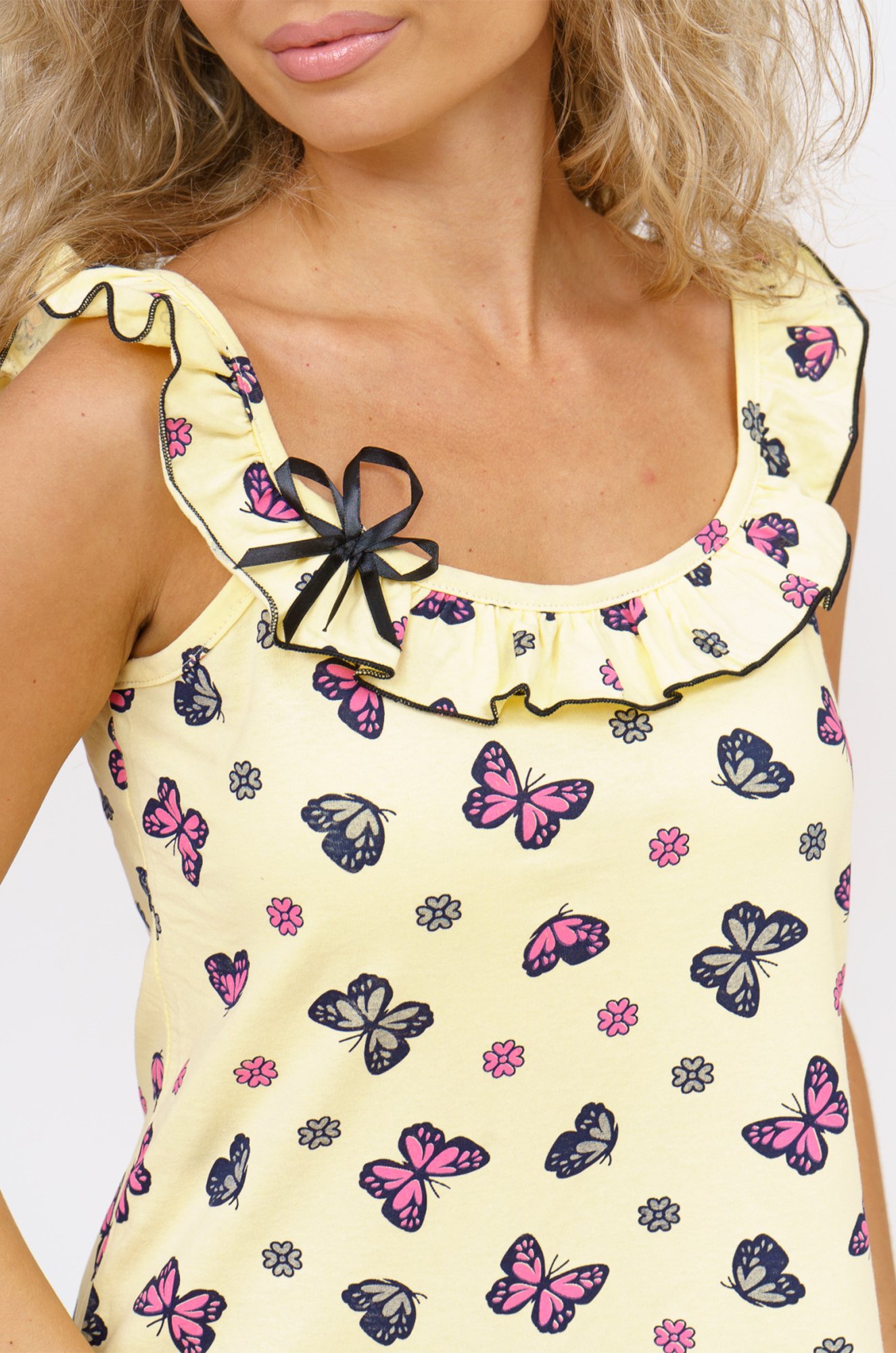 Женская хлопковая сорочка SveTekst