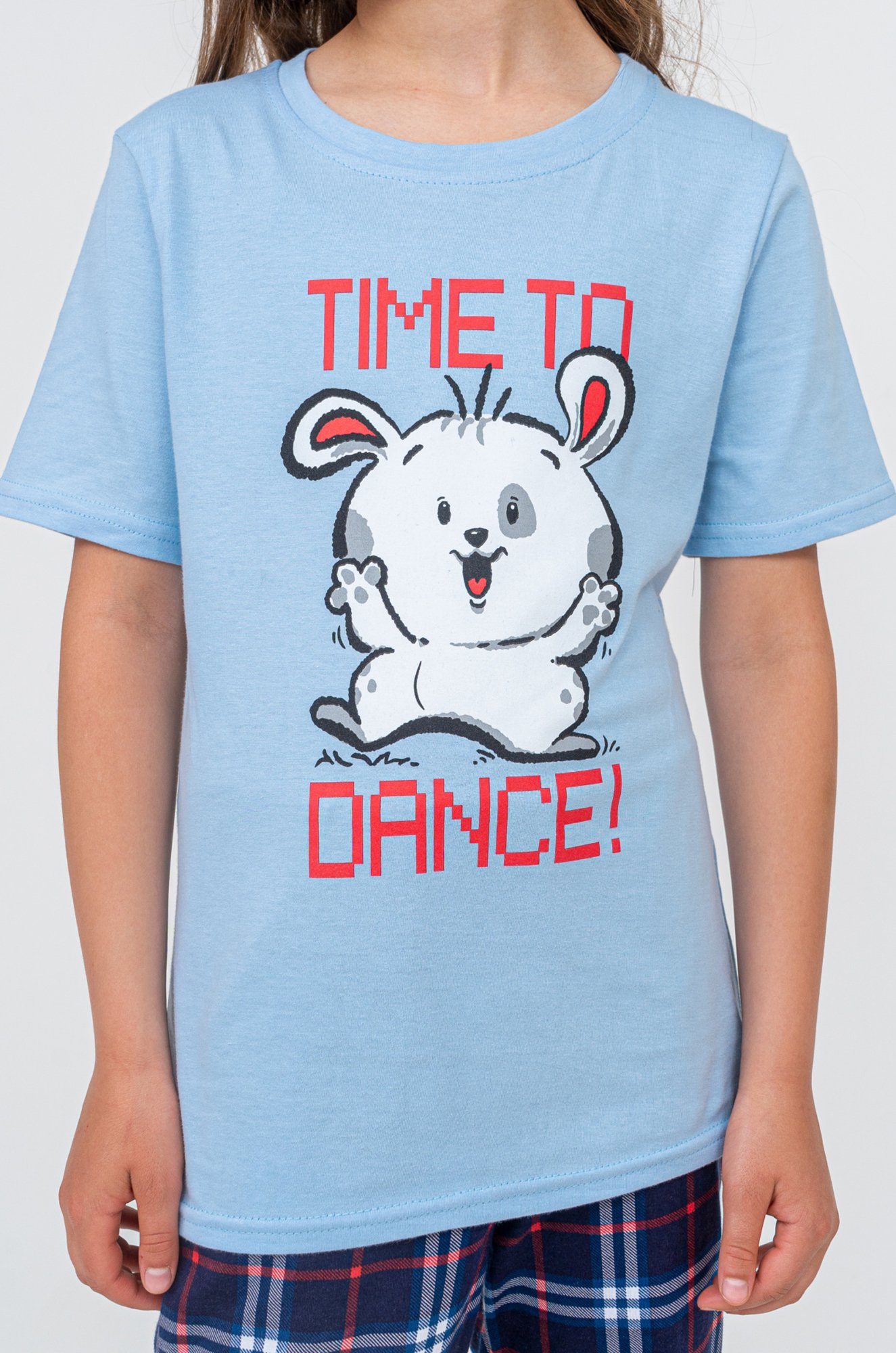 Домашний хлопковый костюм для девочки SveTekst