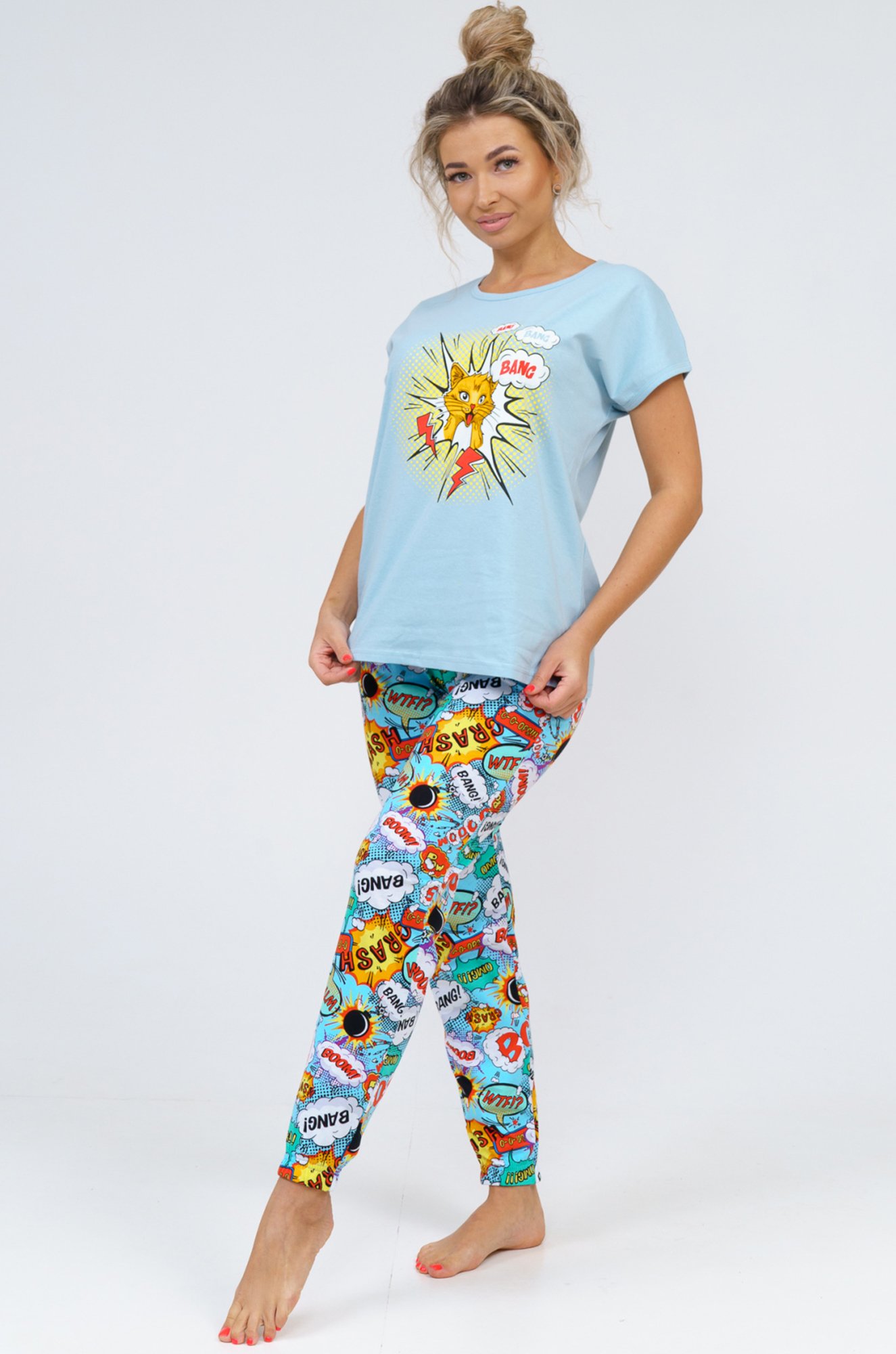 Женский хлопковый костюм SveTekst