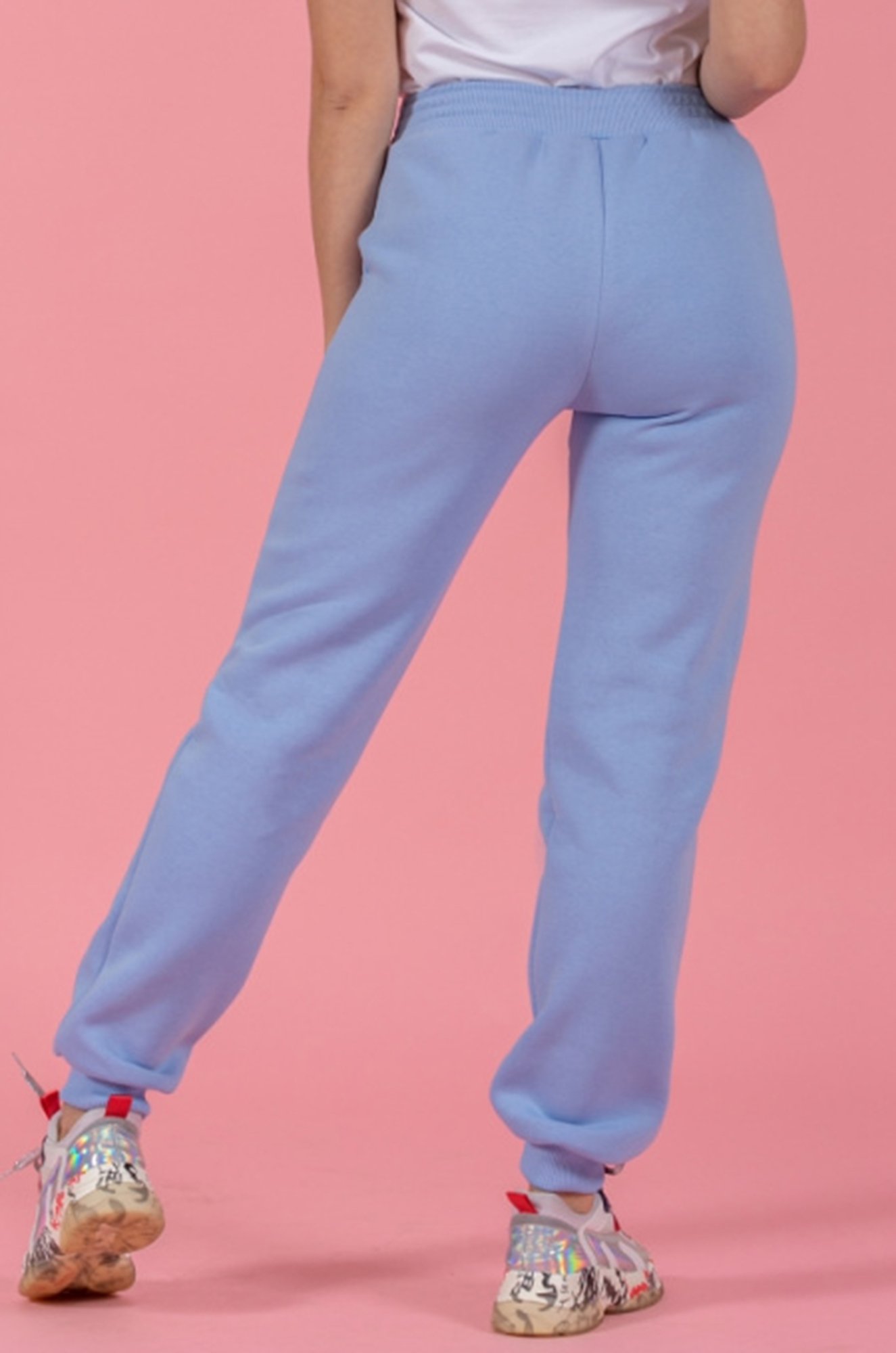 Теплые женские брюки из футера трехнитки с начесом SveTekst