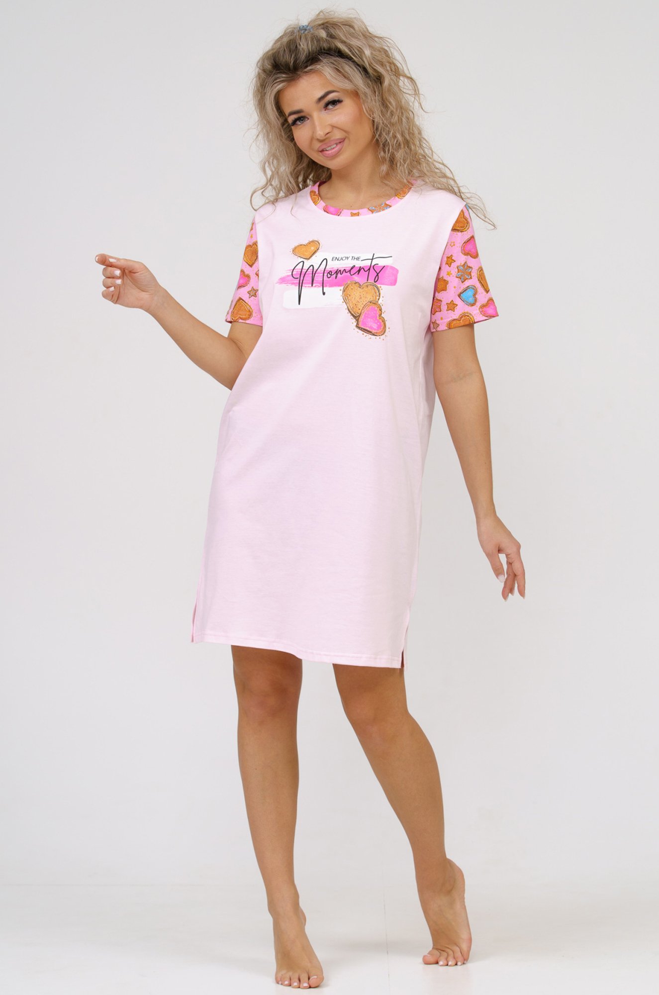 Женская хлопковая cорочка SveTekst