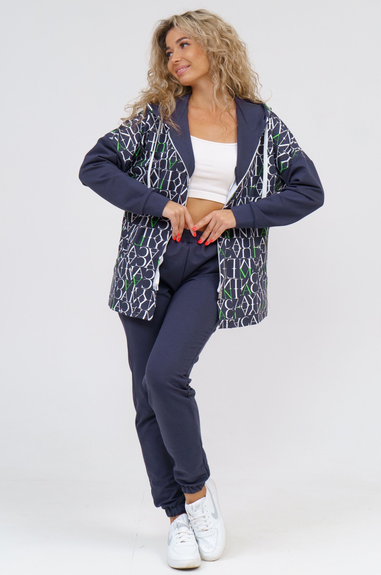 Женский костюм из футера двухнитки SveTekst