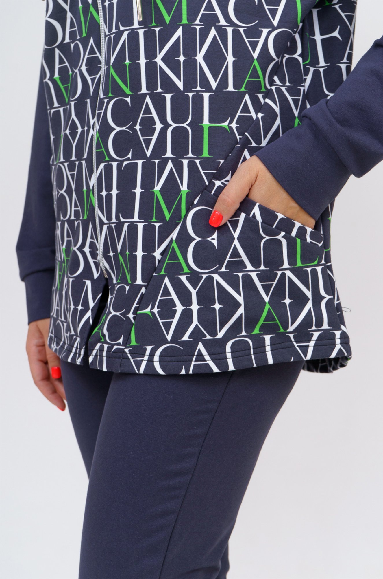 Женский костюм из футера двухнитки SveTekst