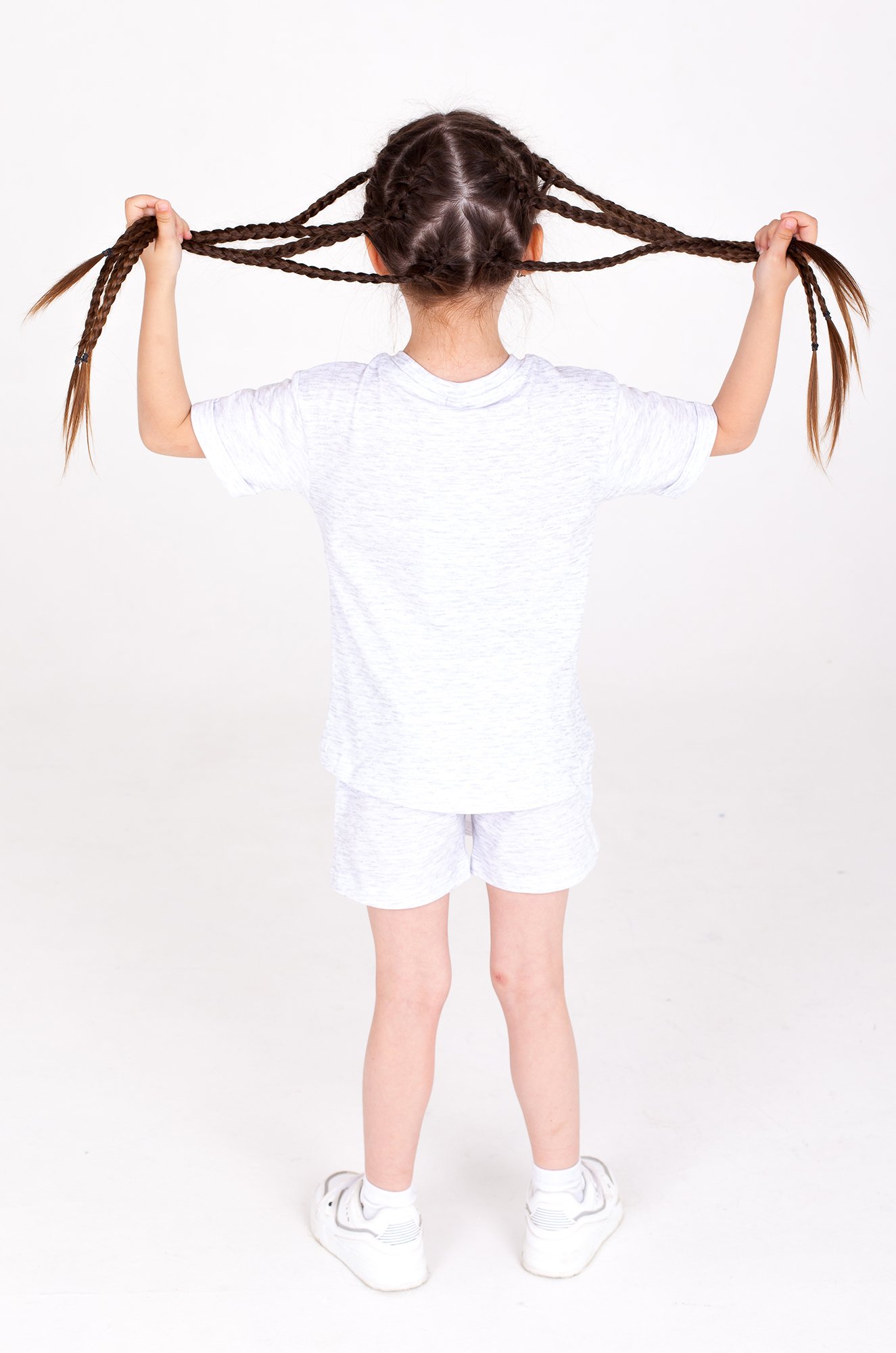 Хлопковая футболка для девочки Takro