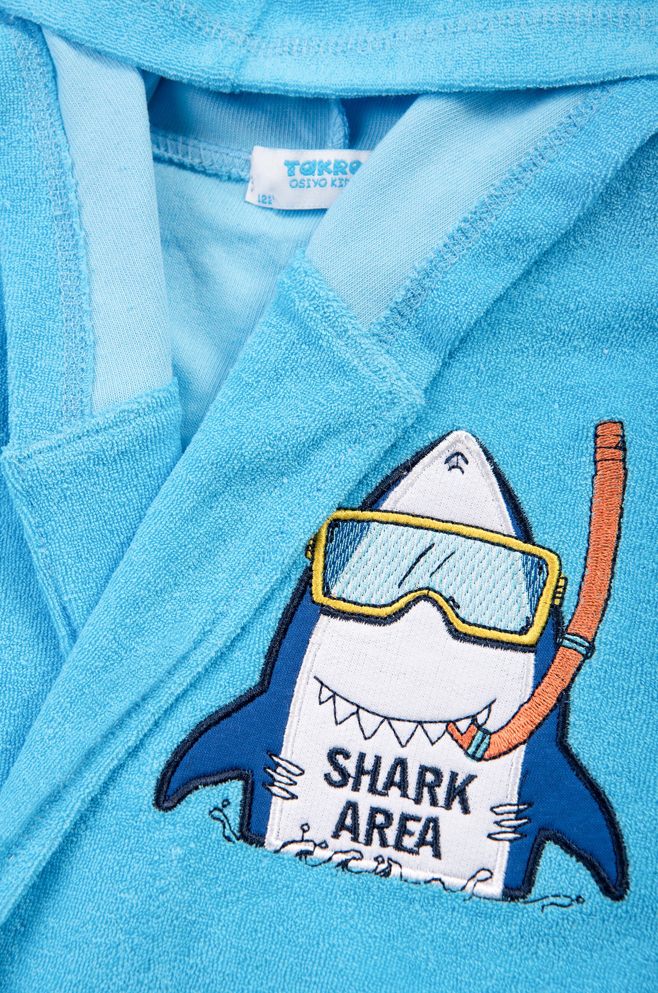 Махровый халат для мальчика Takro