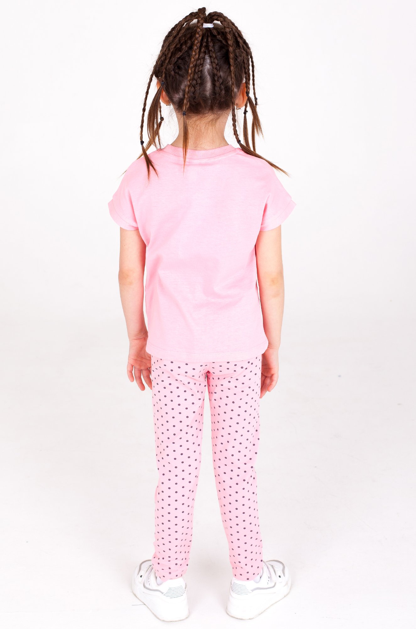 Хлопковая футболка для девочки Takro