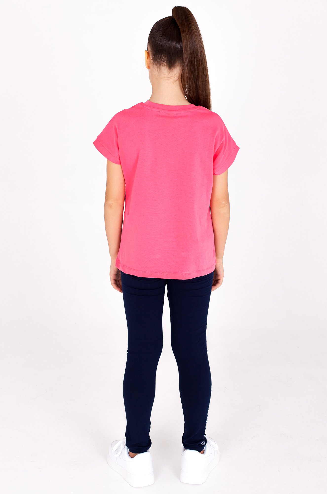 Хлопковая футболка для девочки Takro