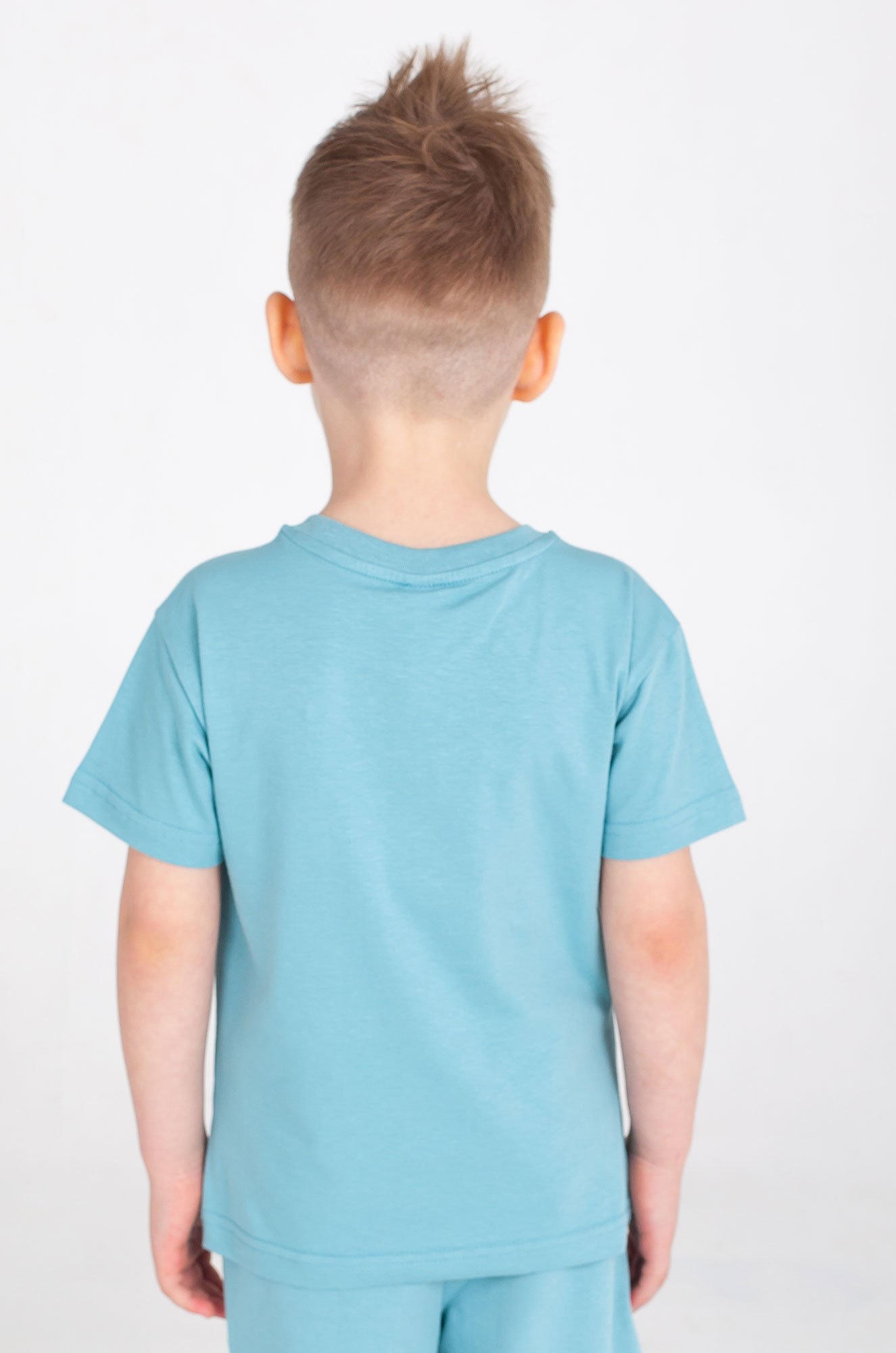 Хлопковая футболка с лайкрой для мальчика Takro