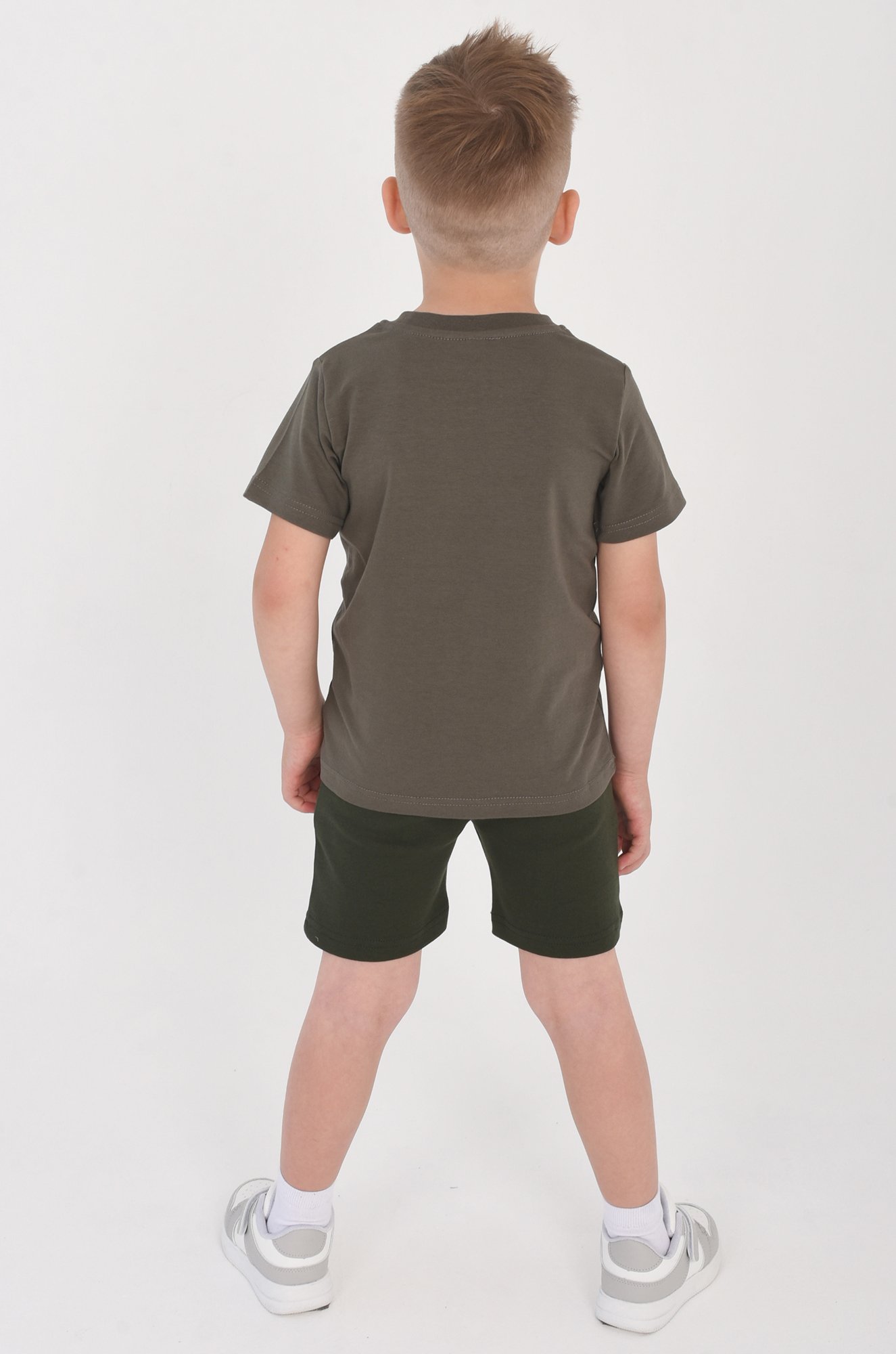 Хлопковые шорты из интерлока для мальчика Takro