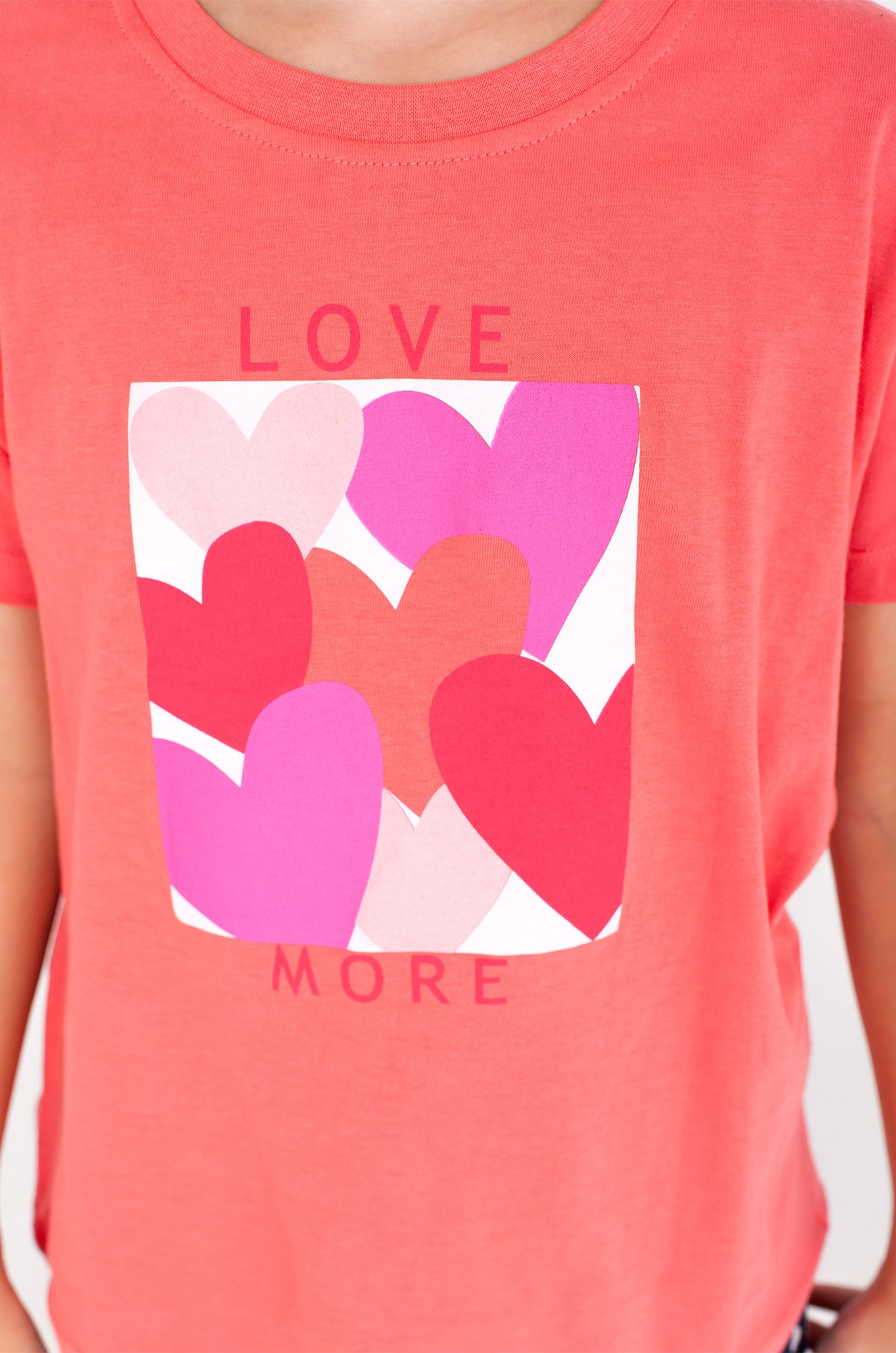 Хлопковая футболка для девочки Takro