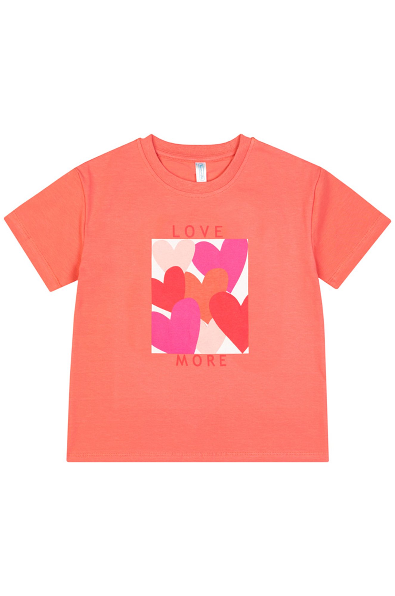 Хлопковая футболка для девочки Takro