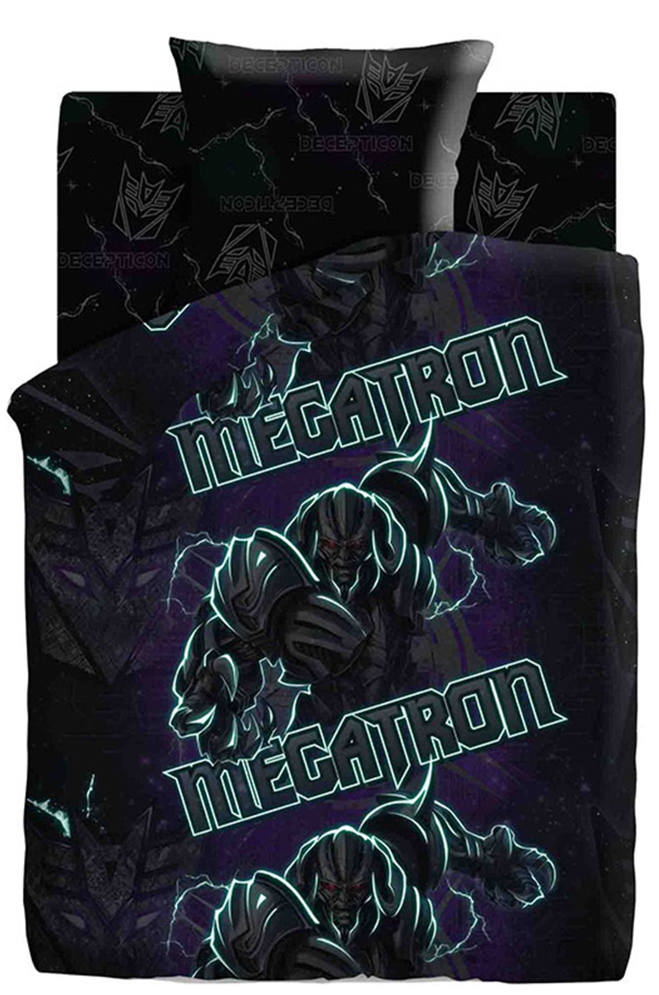 Детское постельное белье из поплина, 1,5 сп, наволочки 50*70 Transformers