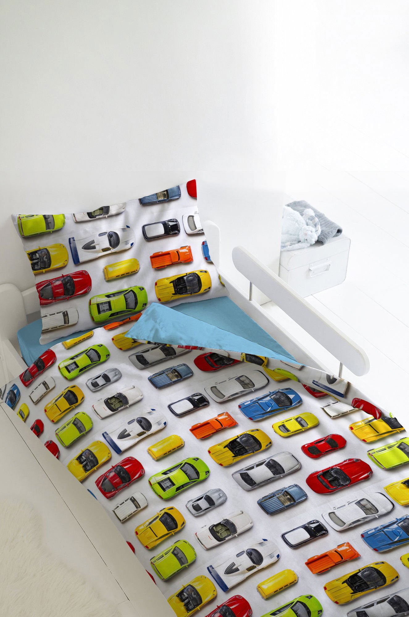 Детское постельное белье из поплина, 1,5 сп, наволочка 70*70 Непоседа