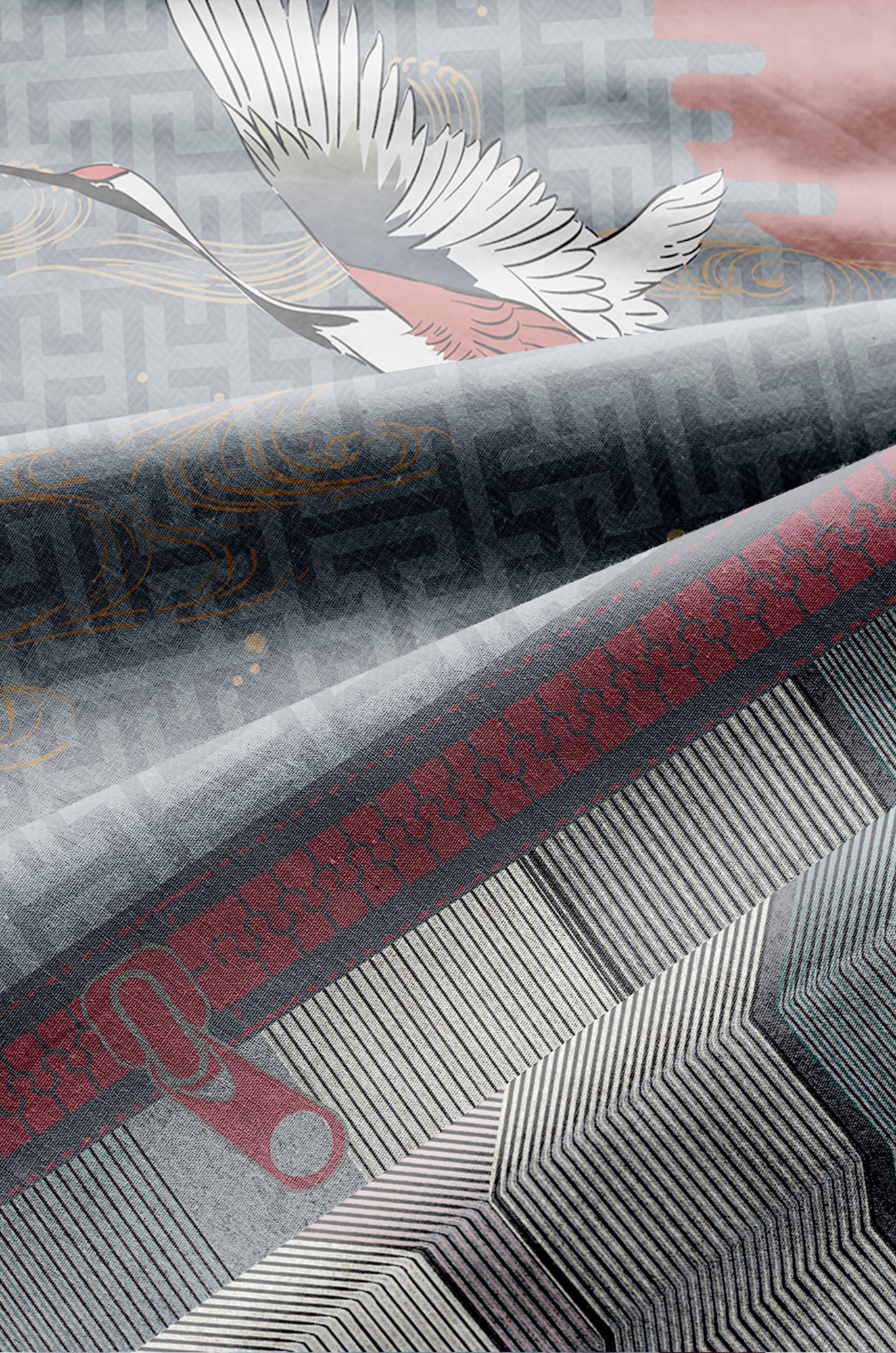 Постельное белье из бязи, евро, наволочки 70*70 Wenge