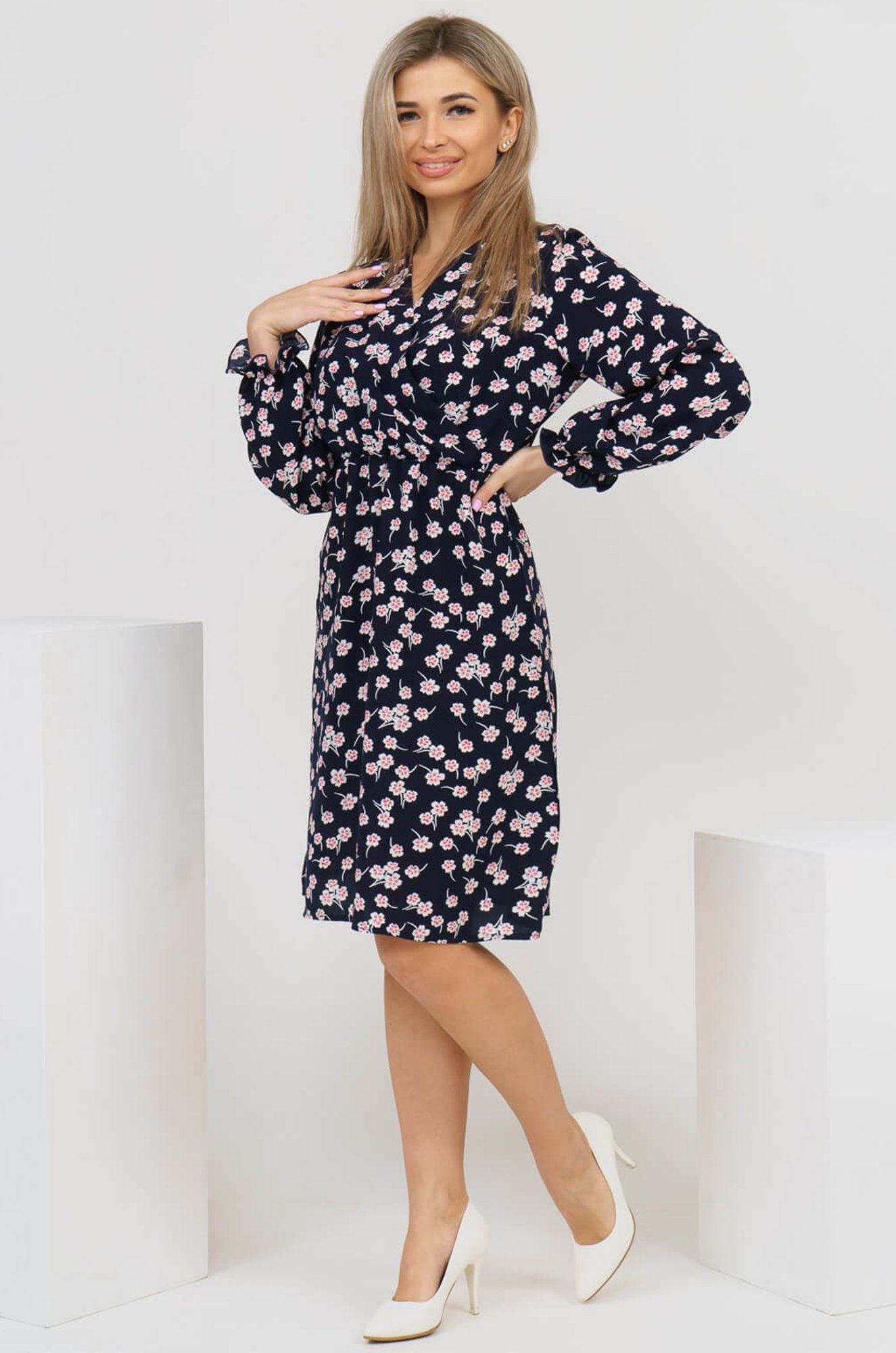 Женское платье из вискозы Текс-Плюс.ru