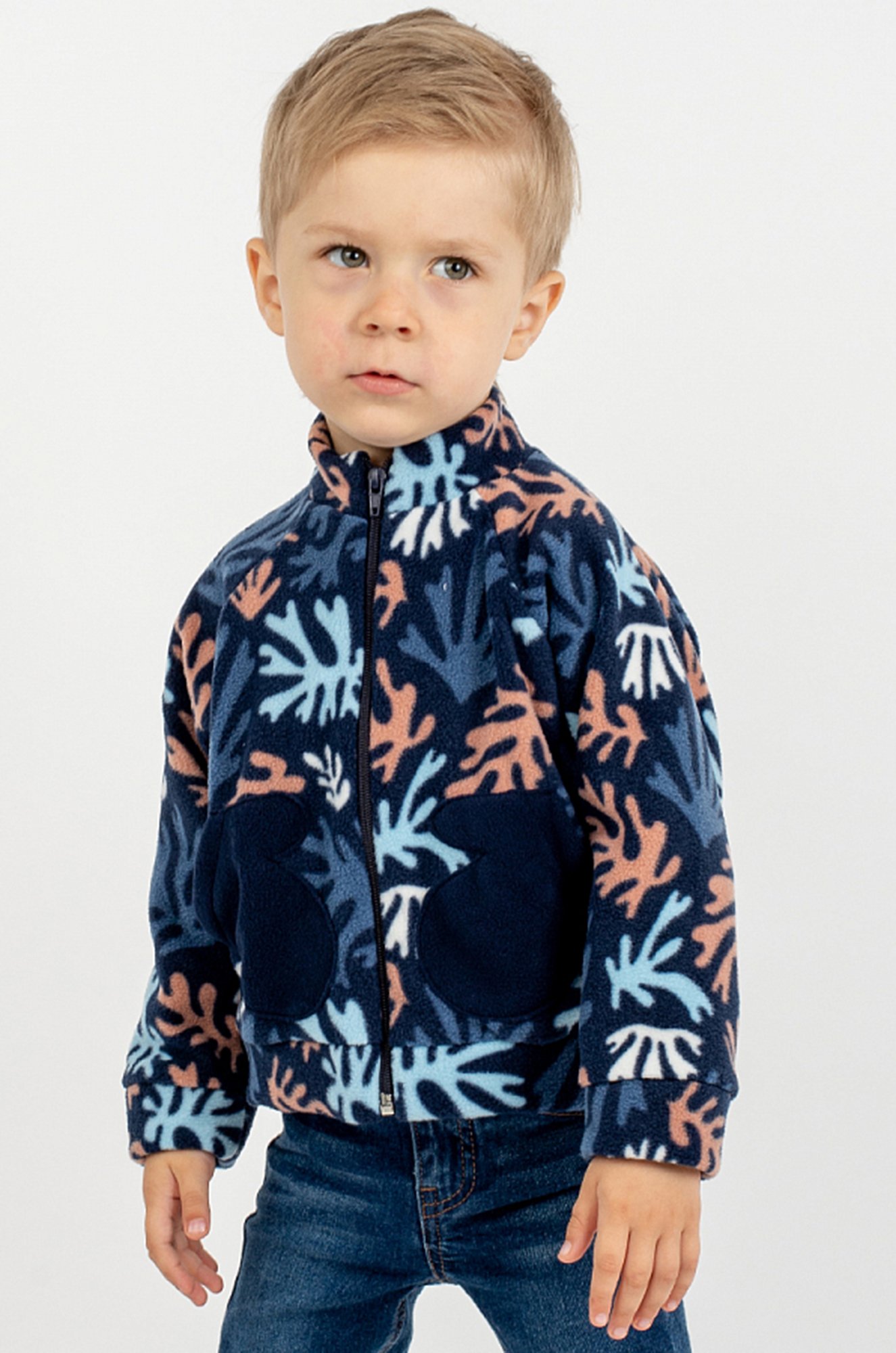 Флисовый джемпер для мальчика YOULALA