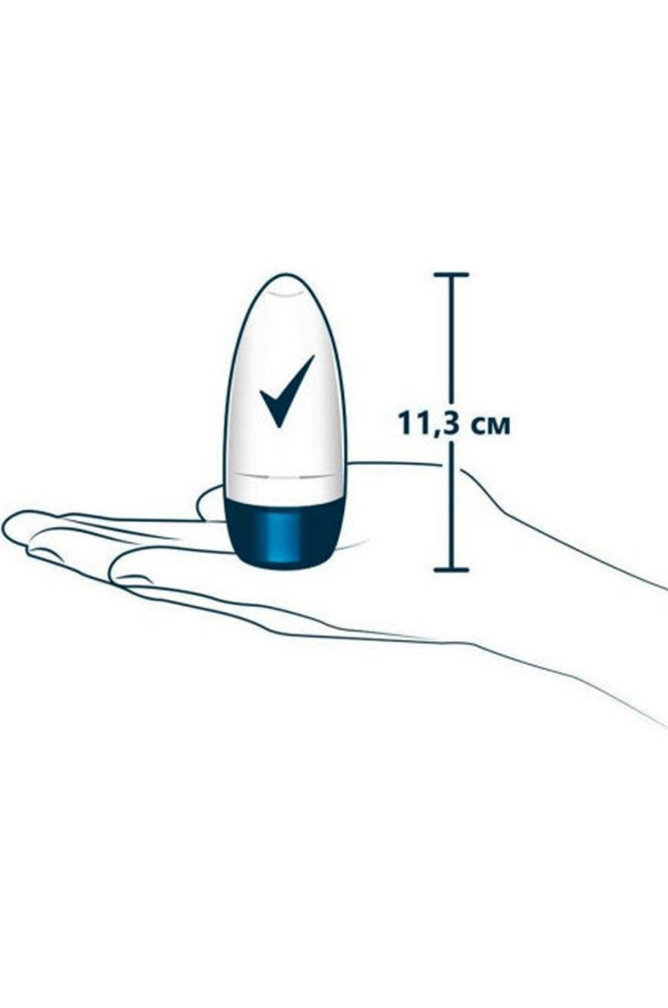 Дезодорант-антиперспирант карандаш Свежо и мощно 50 мл Rexona