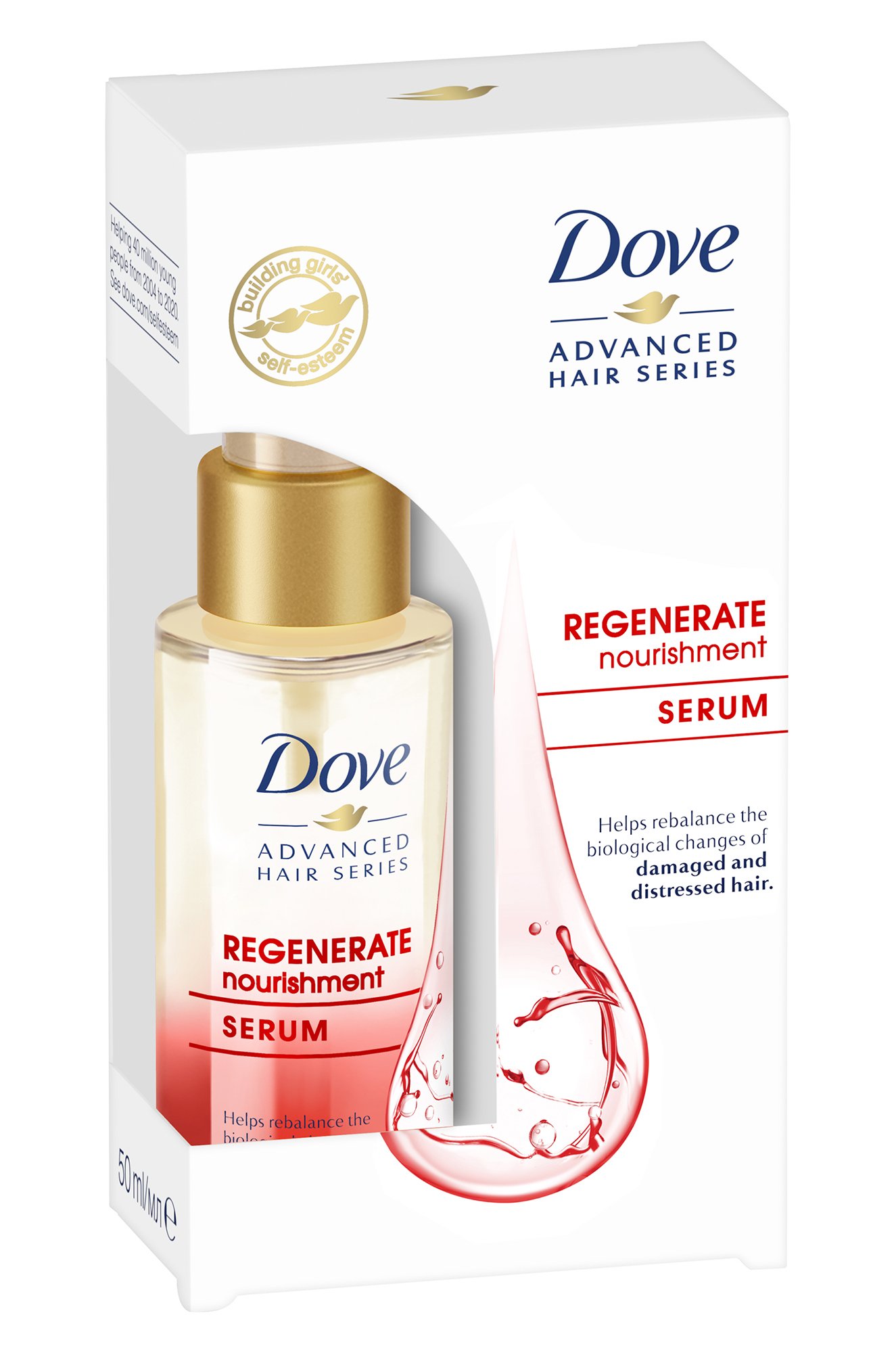 Сыворотка-масло Advanced Hair Series Прогрессивное восстановление без парабенов 50 мл Dove