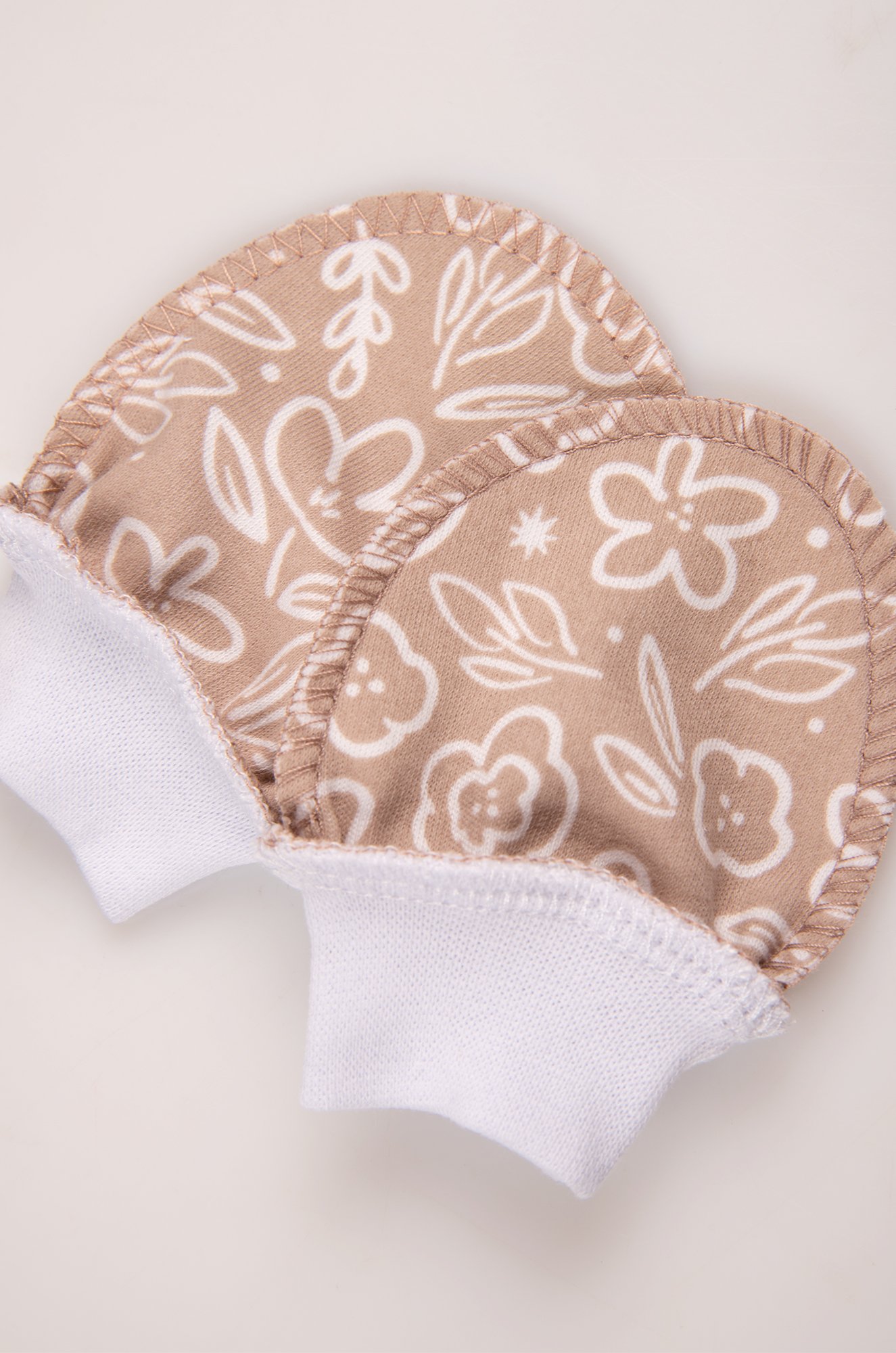 Рукавички для девочки из интерлока Юниор-Текстиль