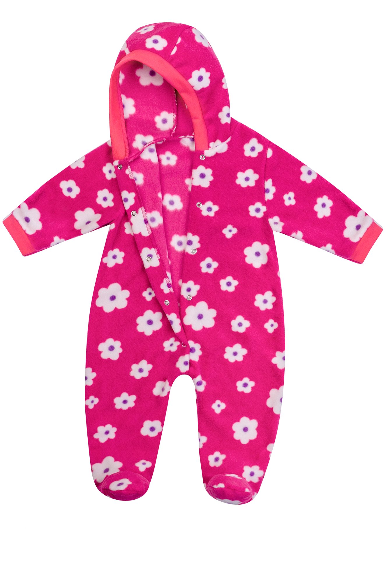 Флисовый комбинезон для девочки Утенок