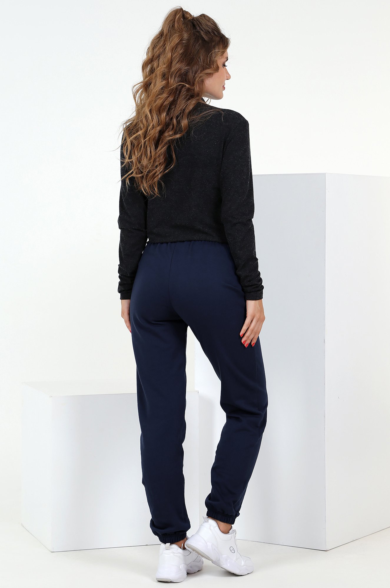 теплые женские брюки из футера двухнитки с начесом VLT Viotex